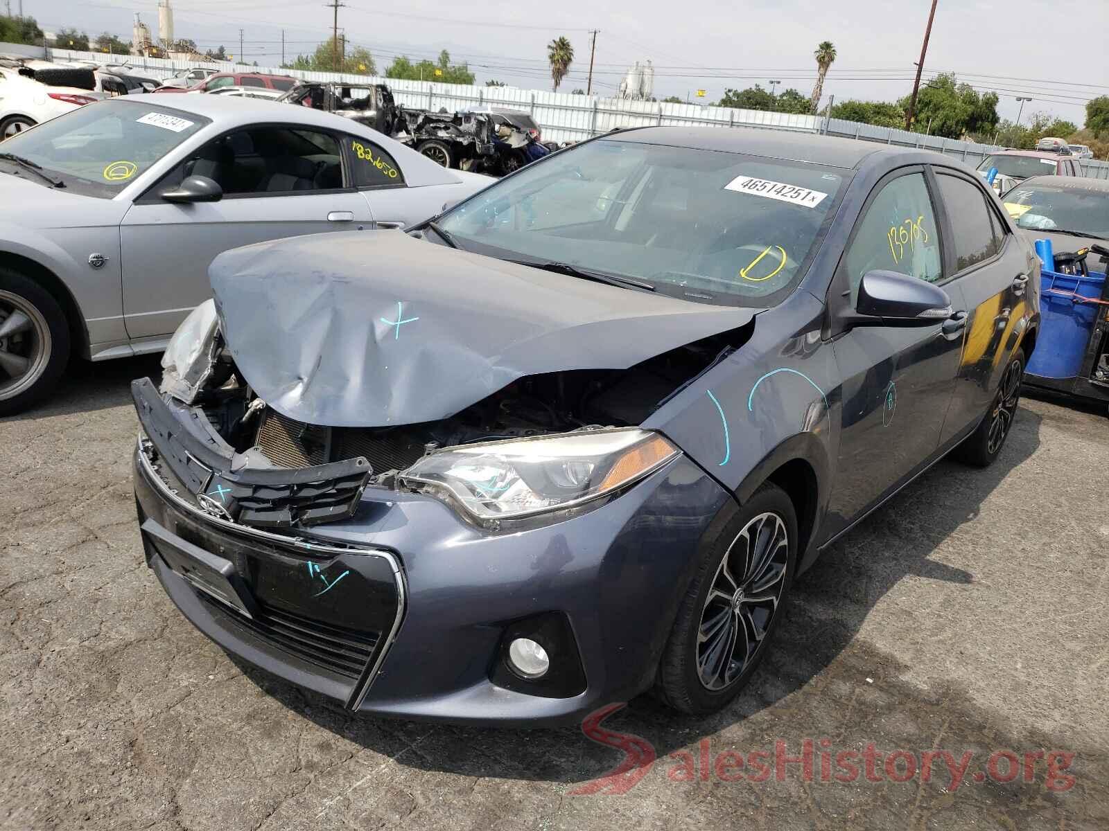 5YFBURHE6GP430861 2016 TOYOTA COROLLA