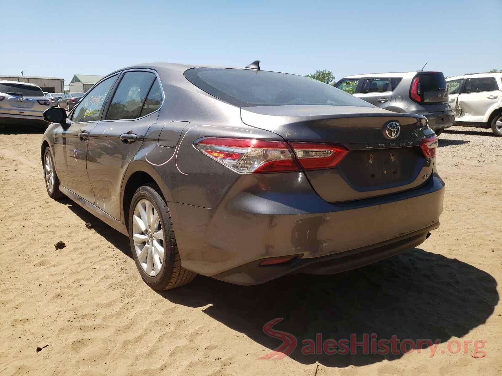 4T1B11HK8KU852993 2019 TOYOTA CAMRY