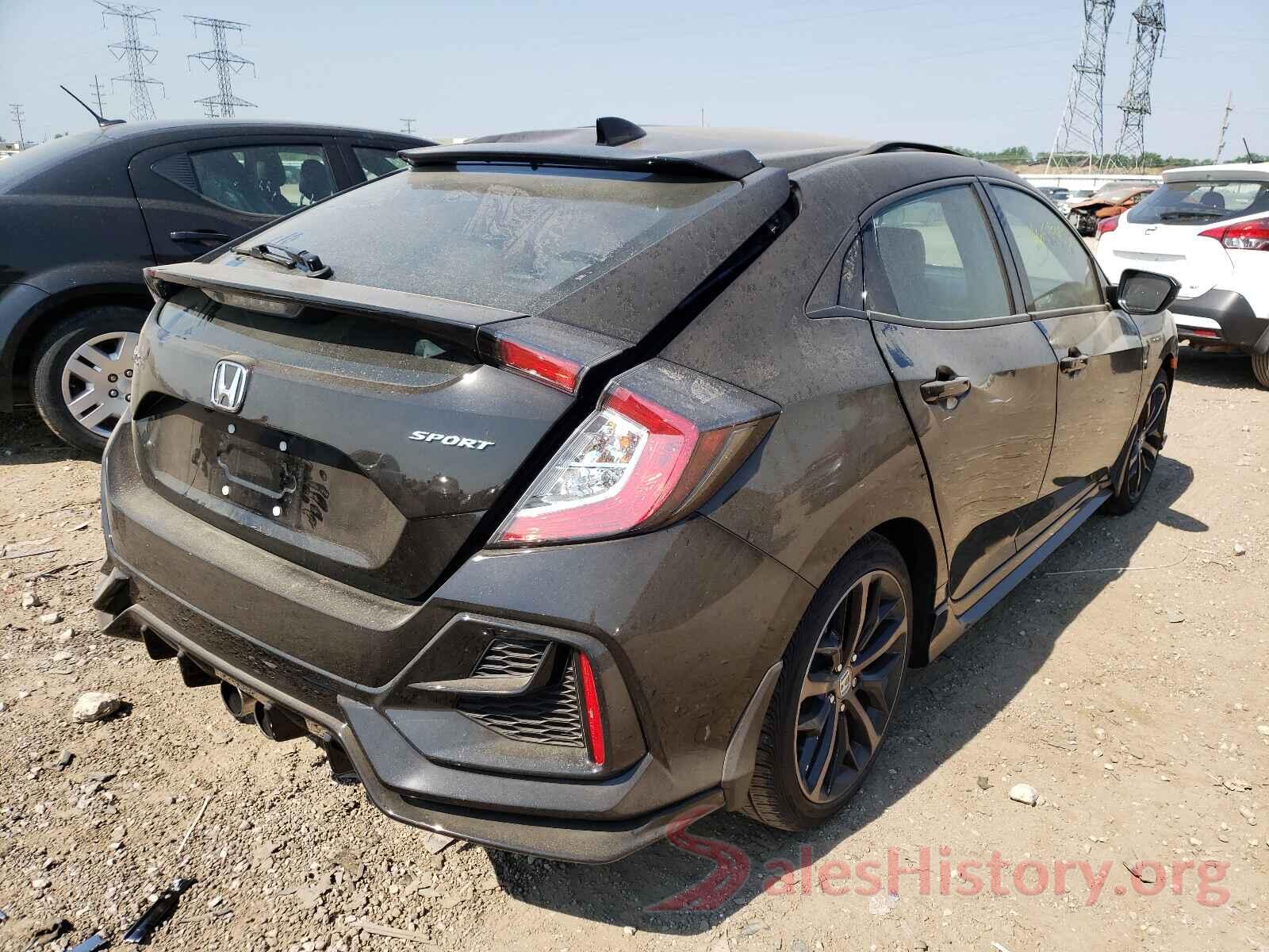 SHHFK7H46MU206496 2021 HONDA CIVIC