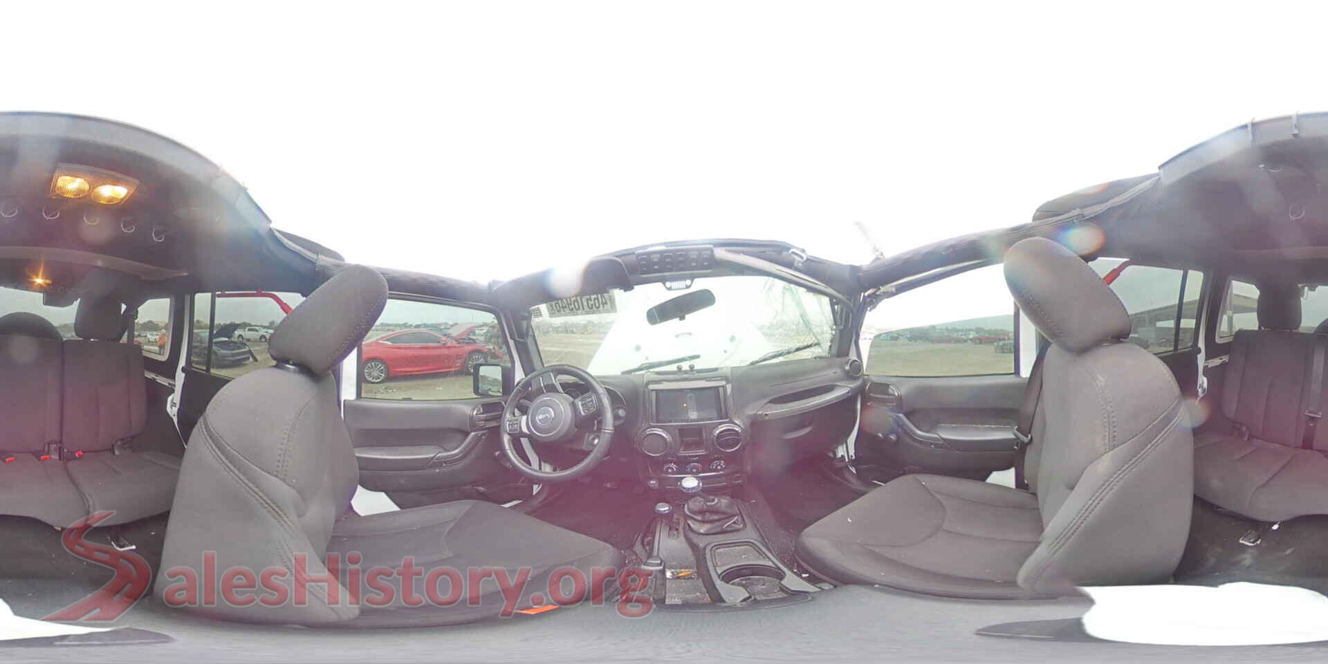 2017 JEEP WRANGLER VIN 1C4BJWDG6HL751114, auction photo 15