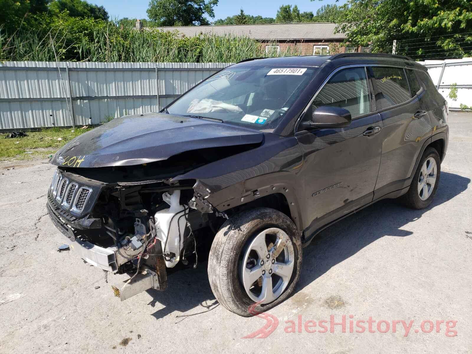 3C4NJDBB3LT225206 2020 JEEP COMPASS