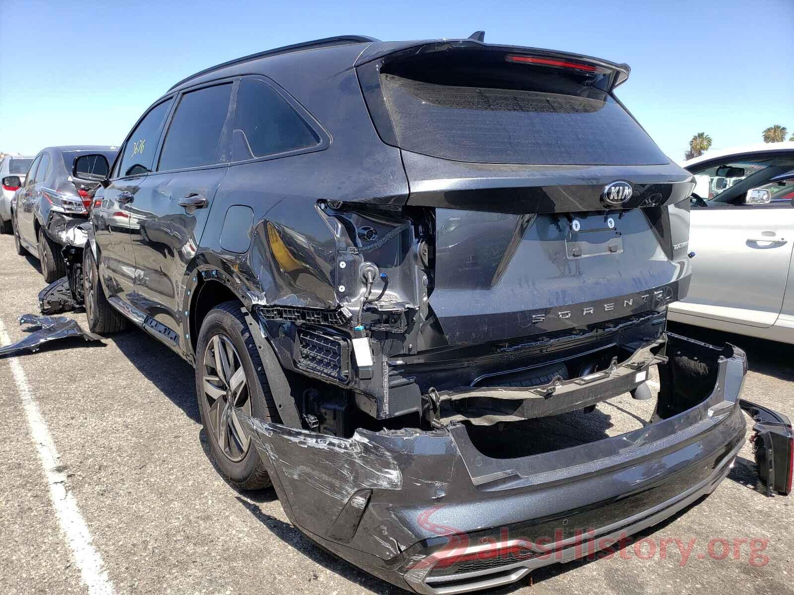 5XYRH4LF9MG031531 2021 KIA SORENTO