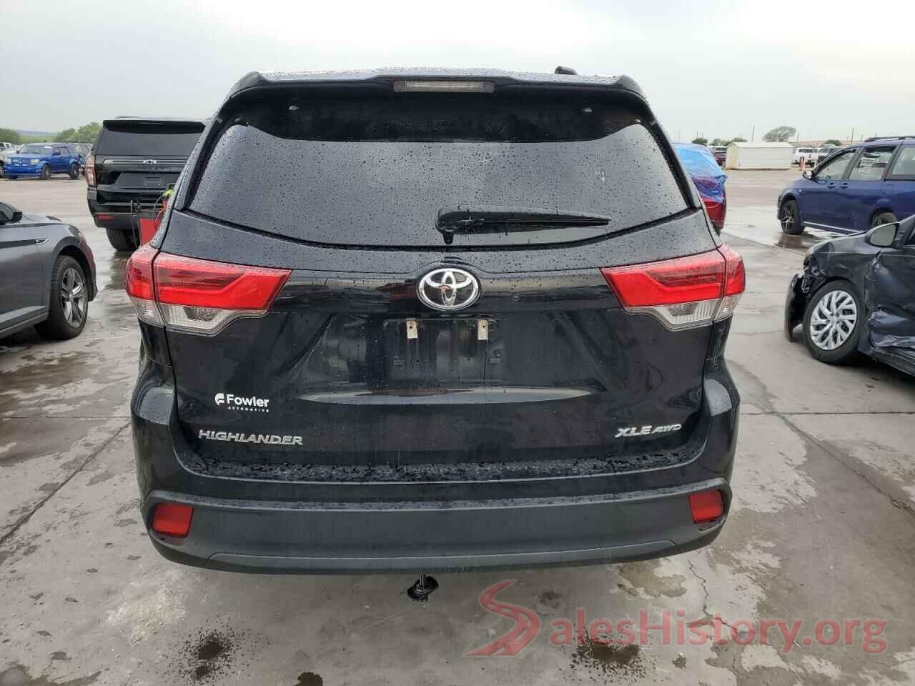 5TDJZRFH2KS614544 2019 TOYOTA HIGHLANDER