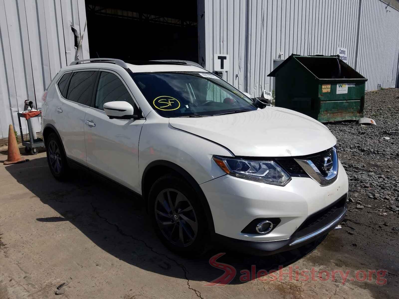 5N1AT2MT8GC776800 2016 NISSAN ROGUE