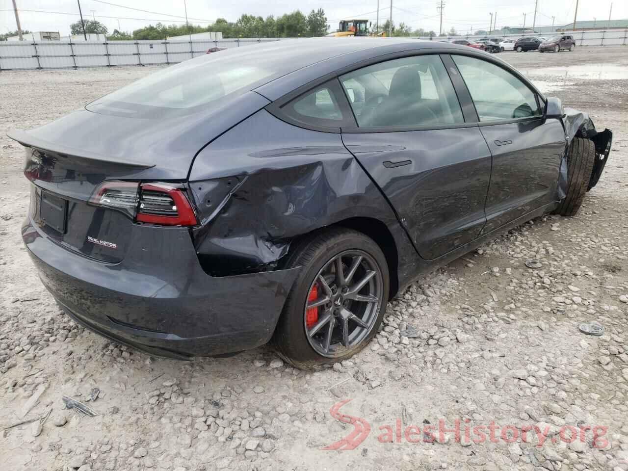 5YJ3E1EB1NF175560 2022 TESLA MODEL 3