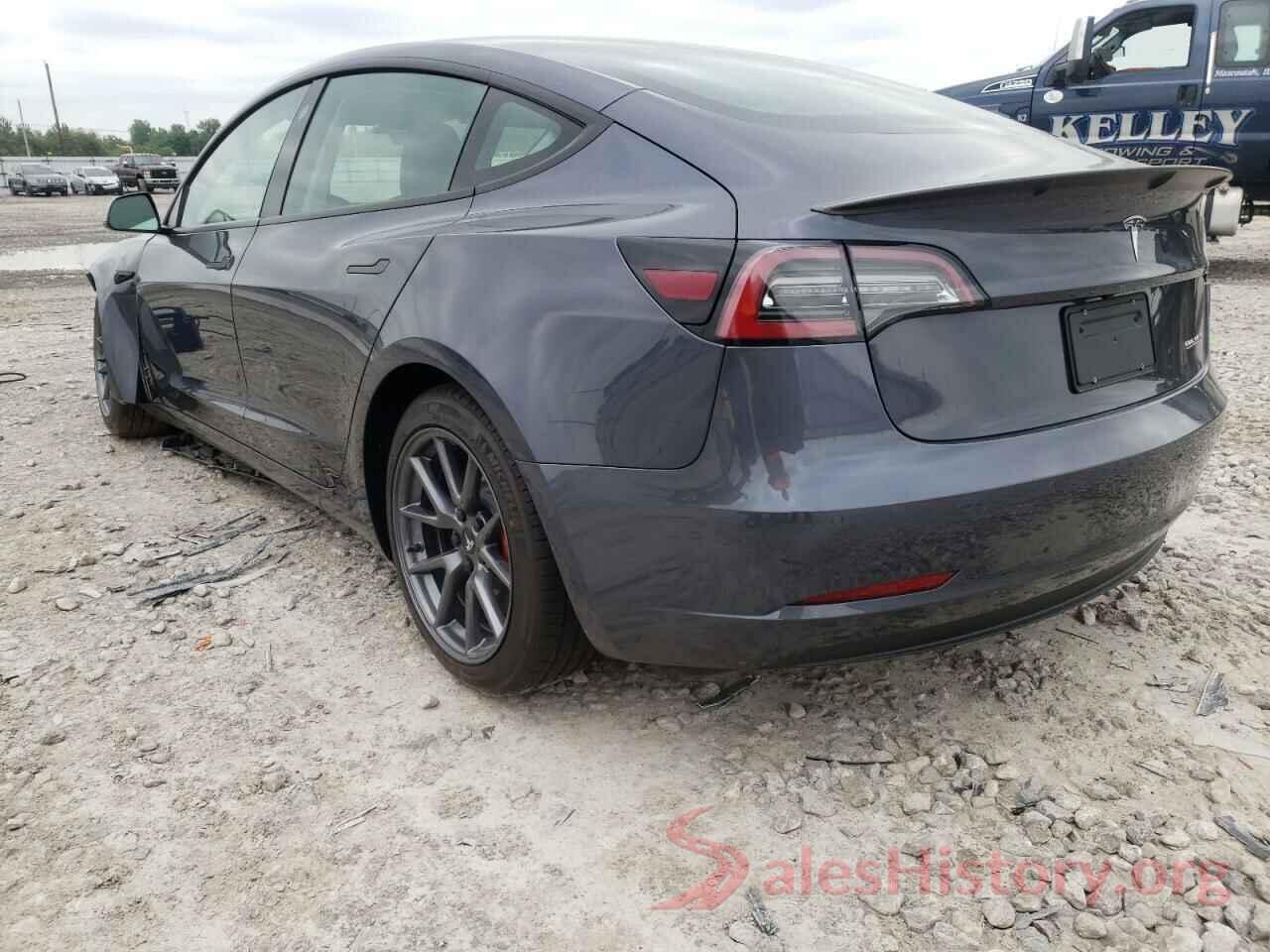 5YJ3E1EB1NF175560 2022 TESLA MODEL 3