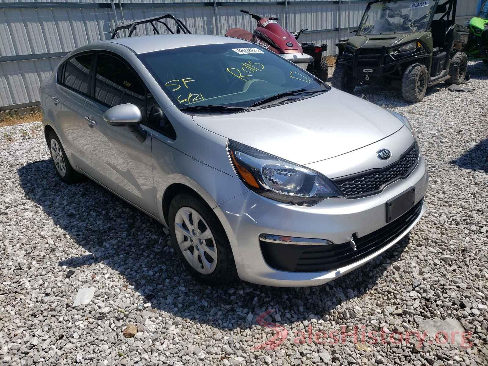 KNADM4A33H6057210 2017 KIA RIO