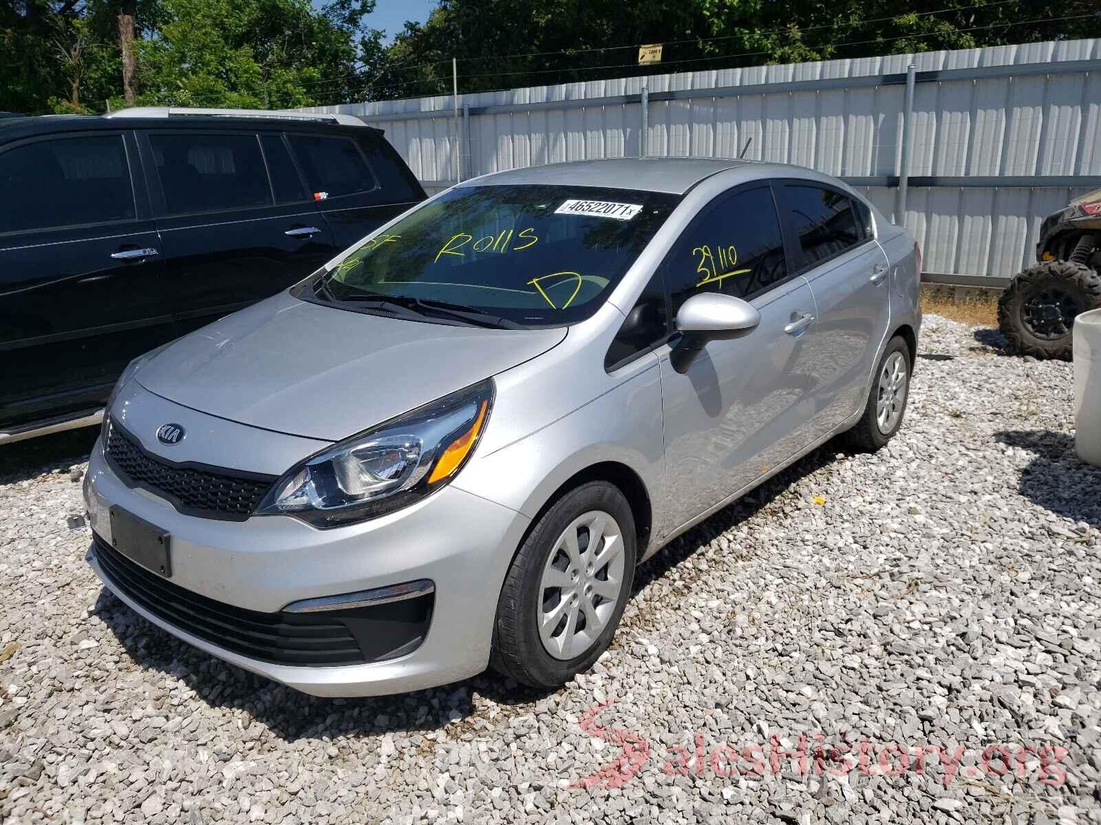 KNADM4A33H6057210 2017 KIA RIO