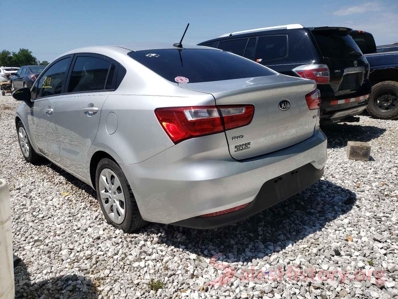 KNADM4A33H6057210 2017 KIA RIO