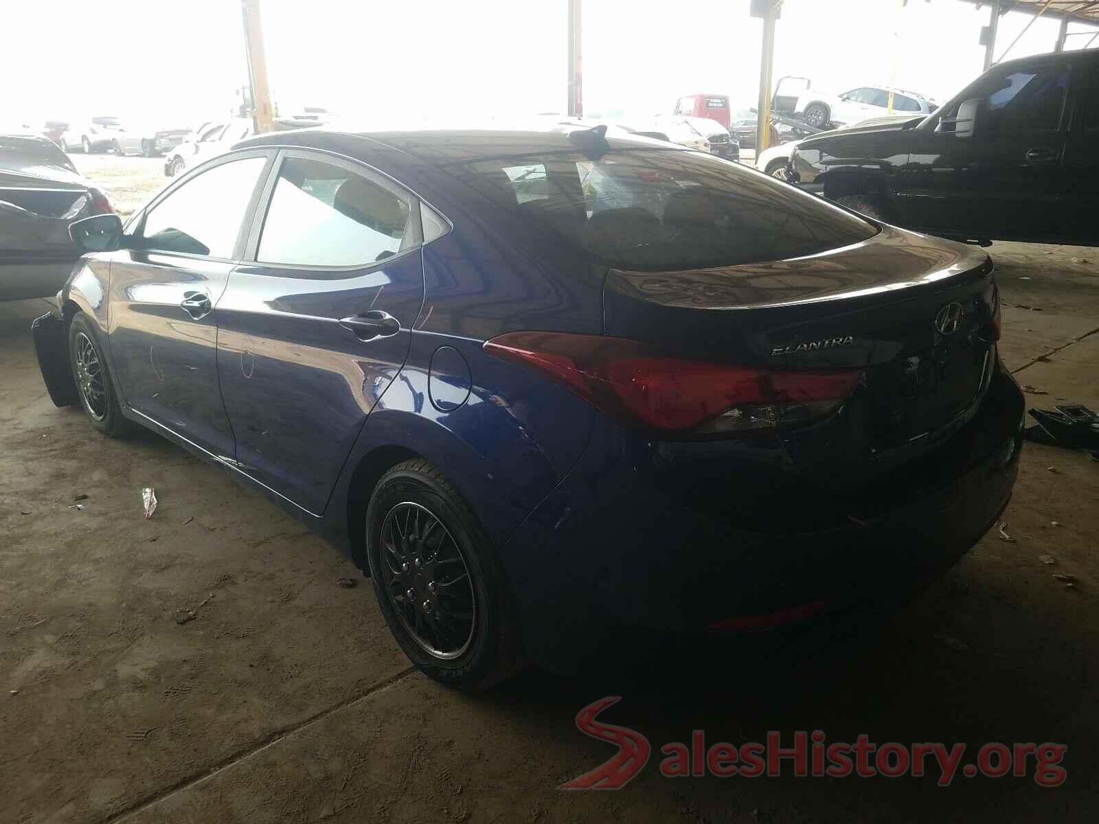 5NPDH4AE1GH681536 2016 HYUNDAI ELANTRA