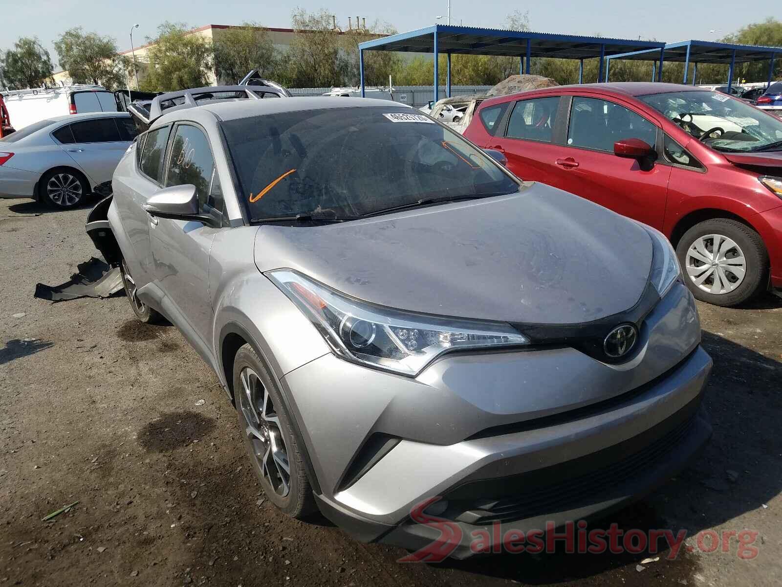 NMTKHMBX3JR015205 2018 TOYOTA C-HR