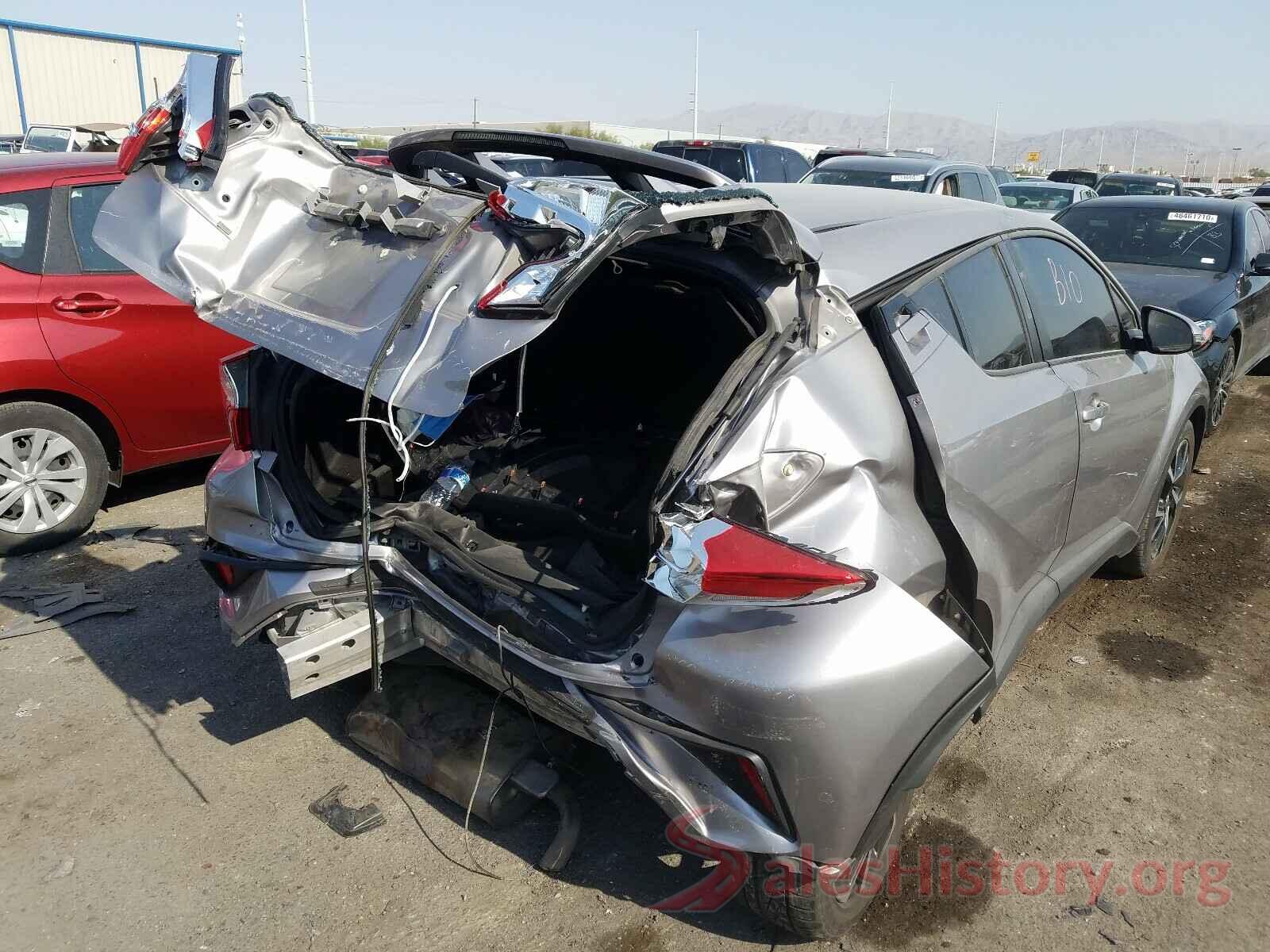 NMTKHMBX3JR015205 2018 TOYOTA C-HR