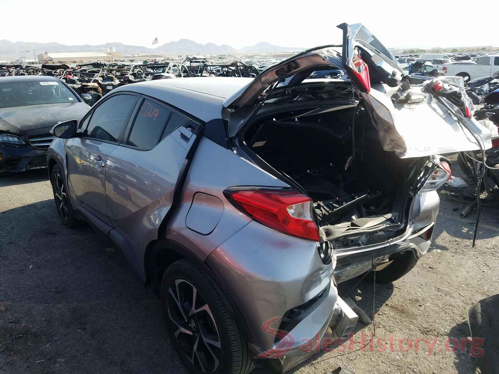 NMTKHMBX3JR015205 2018 TOYOTA C-HR