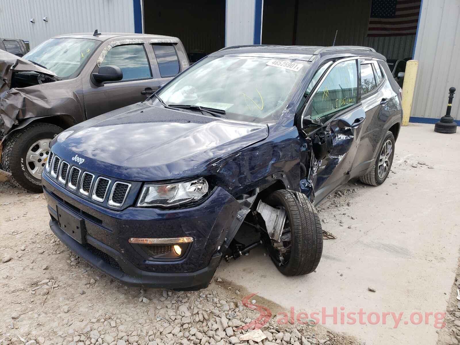 3C4NJDBB2JT200407 2018 JEEP COMPASS