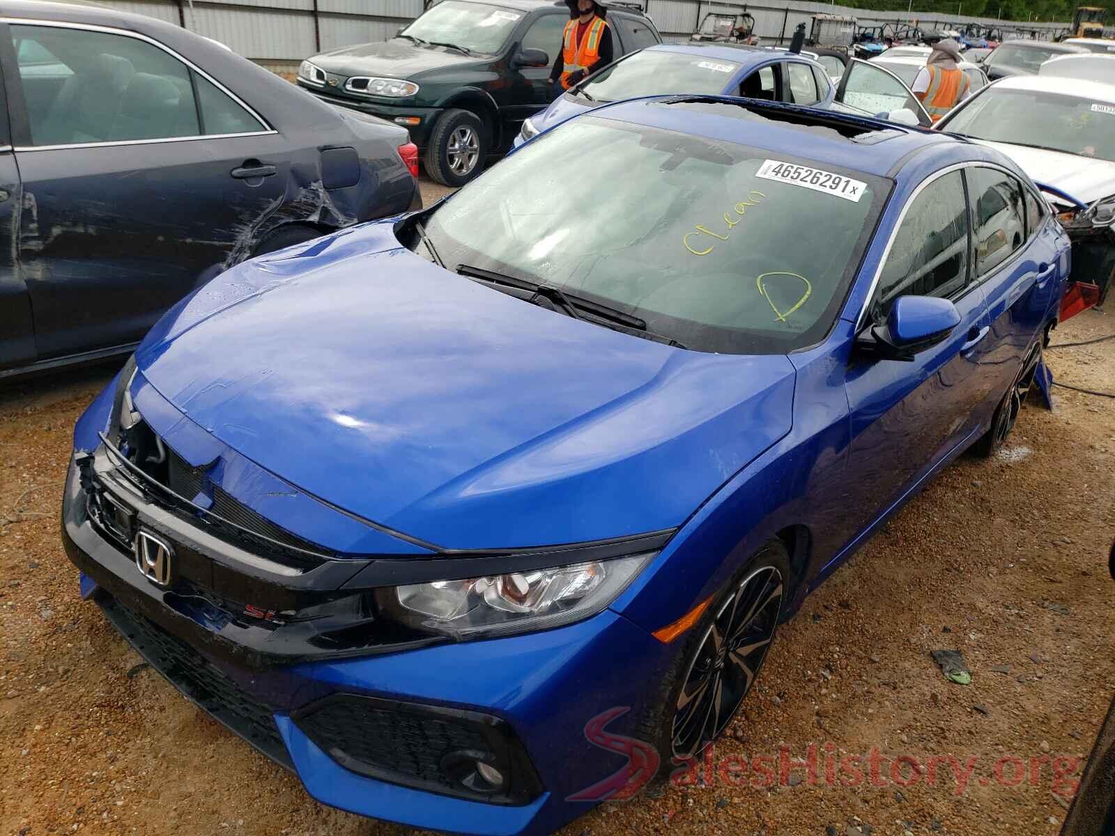 2HGFC1E57KH707396 2019 HONDA CIVIC