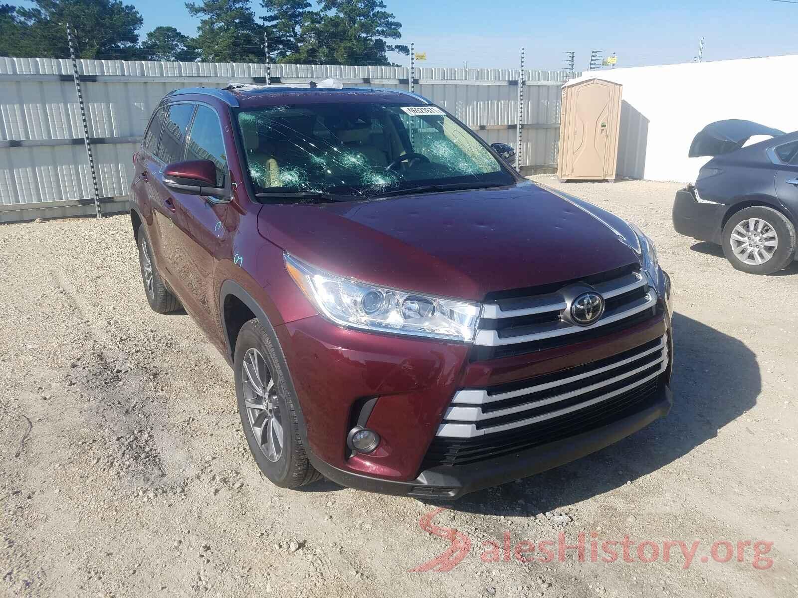 5TDKZRFH8HS231981 2017 TOYOTA HIGHLANDER