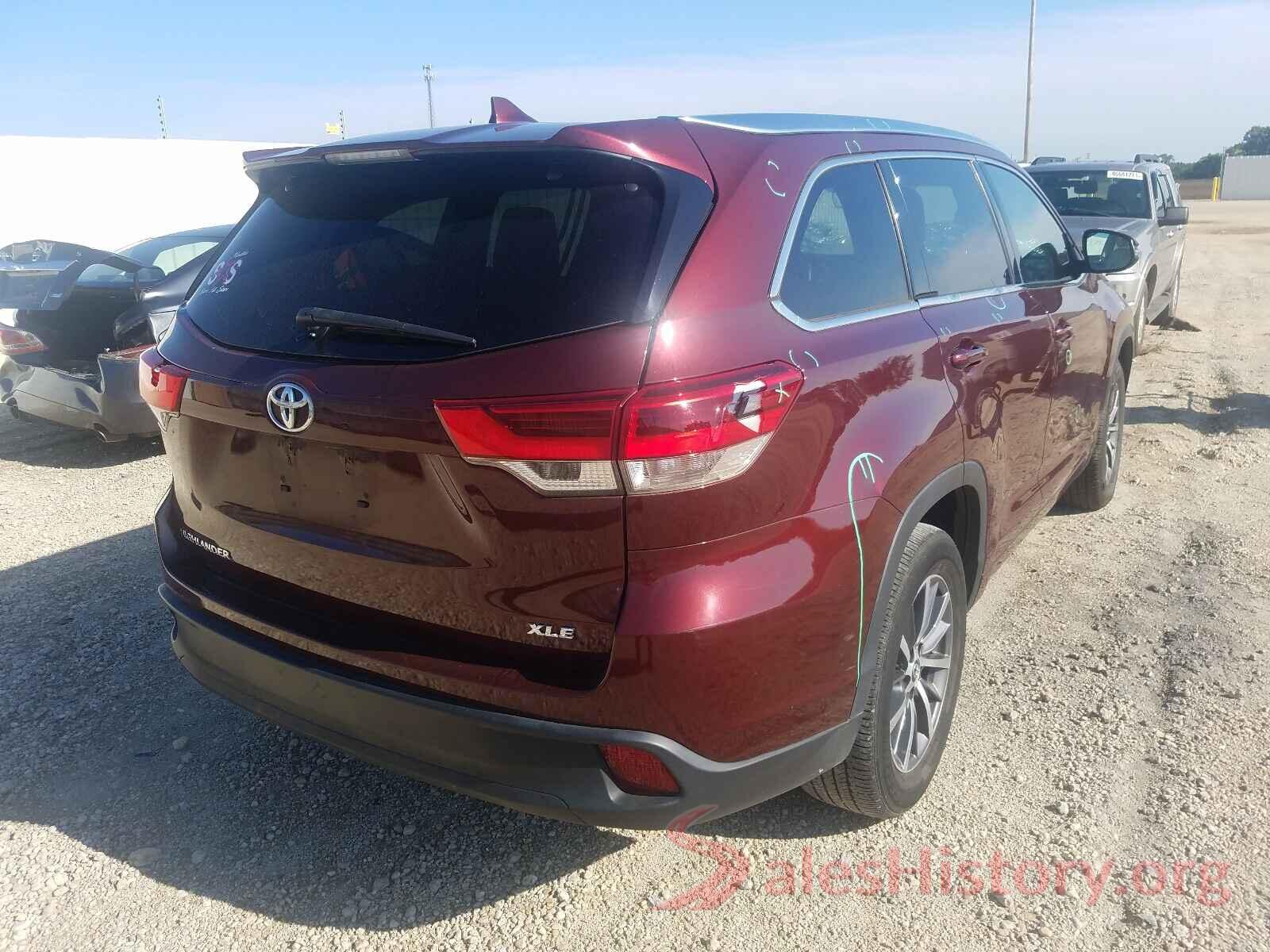 5TDKZRFH8HS231981 2017 TOYOTA HIGHLANDER