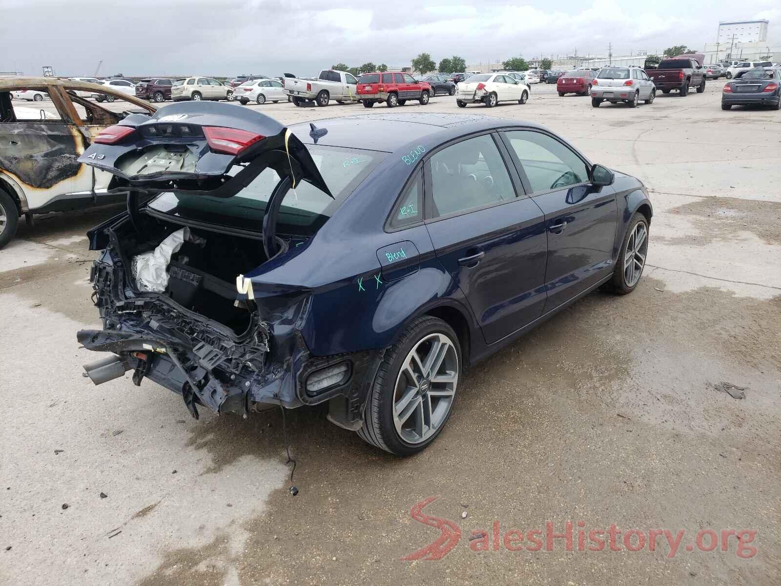 WAUAUGFF2H1075301 2017 AUDI A3