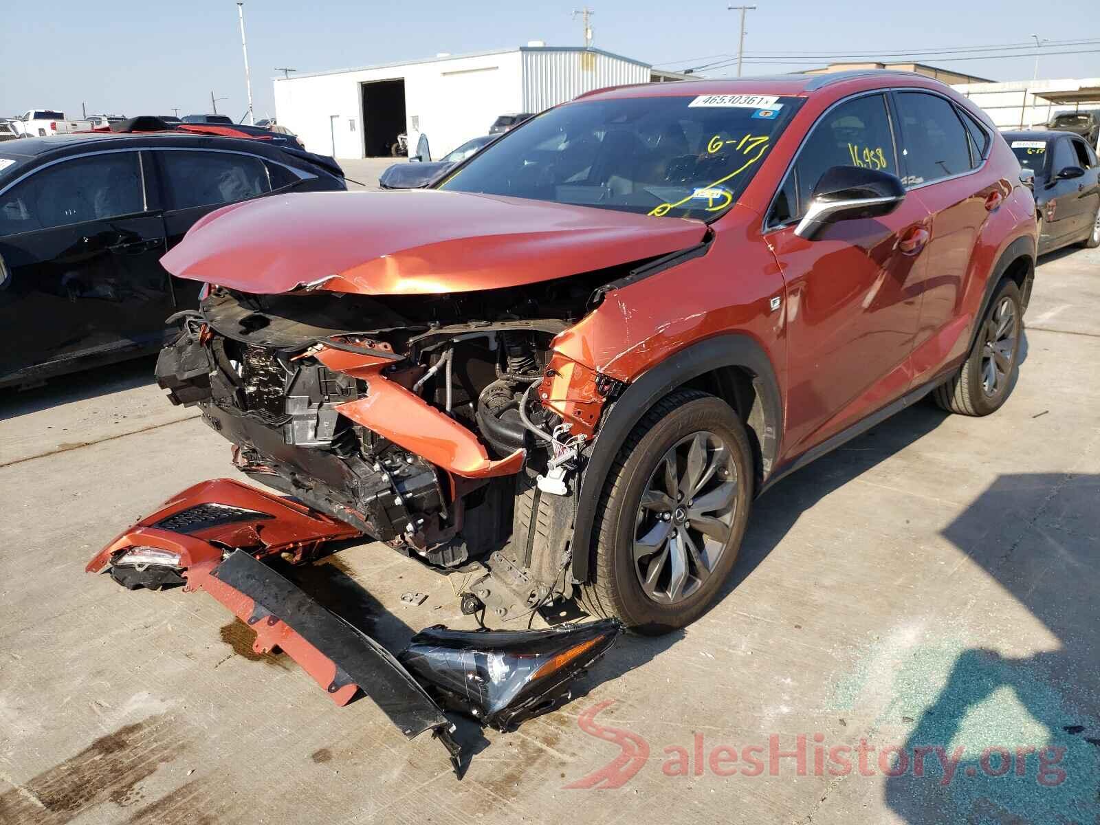 JTJSARBZXL2164044 2020 LEXUS NX