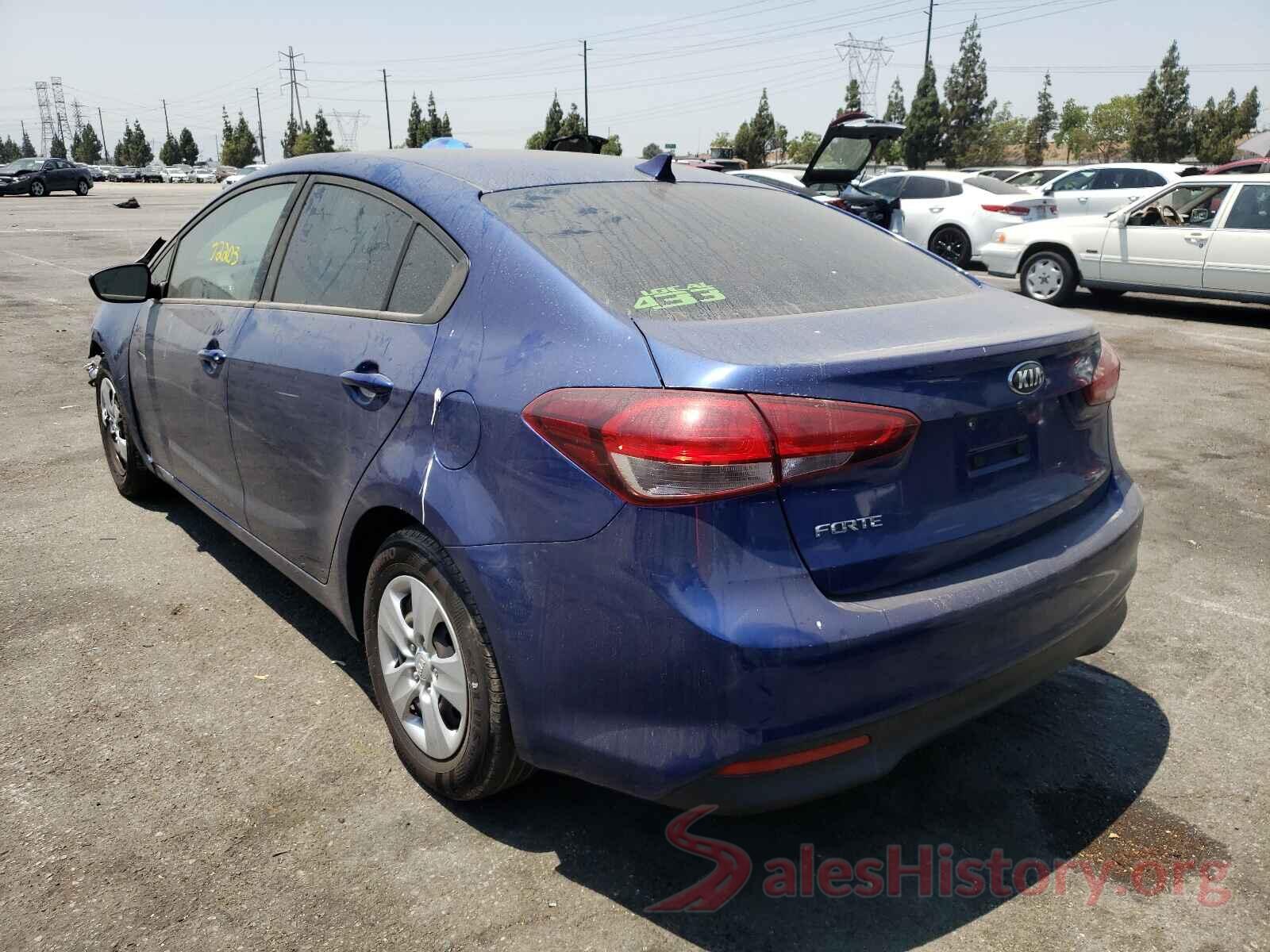 3KPFK4A79HE099105 2017 KIA FORTE