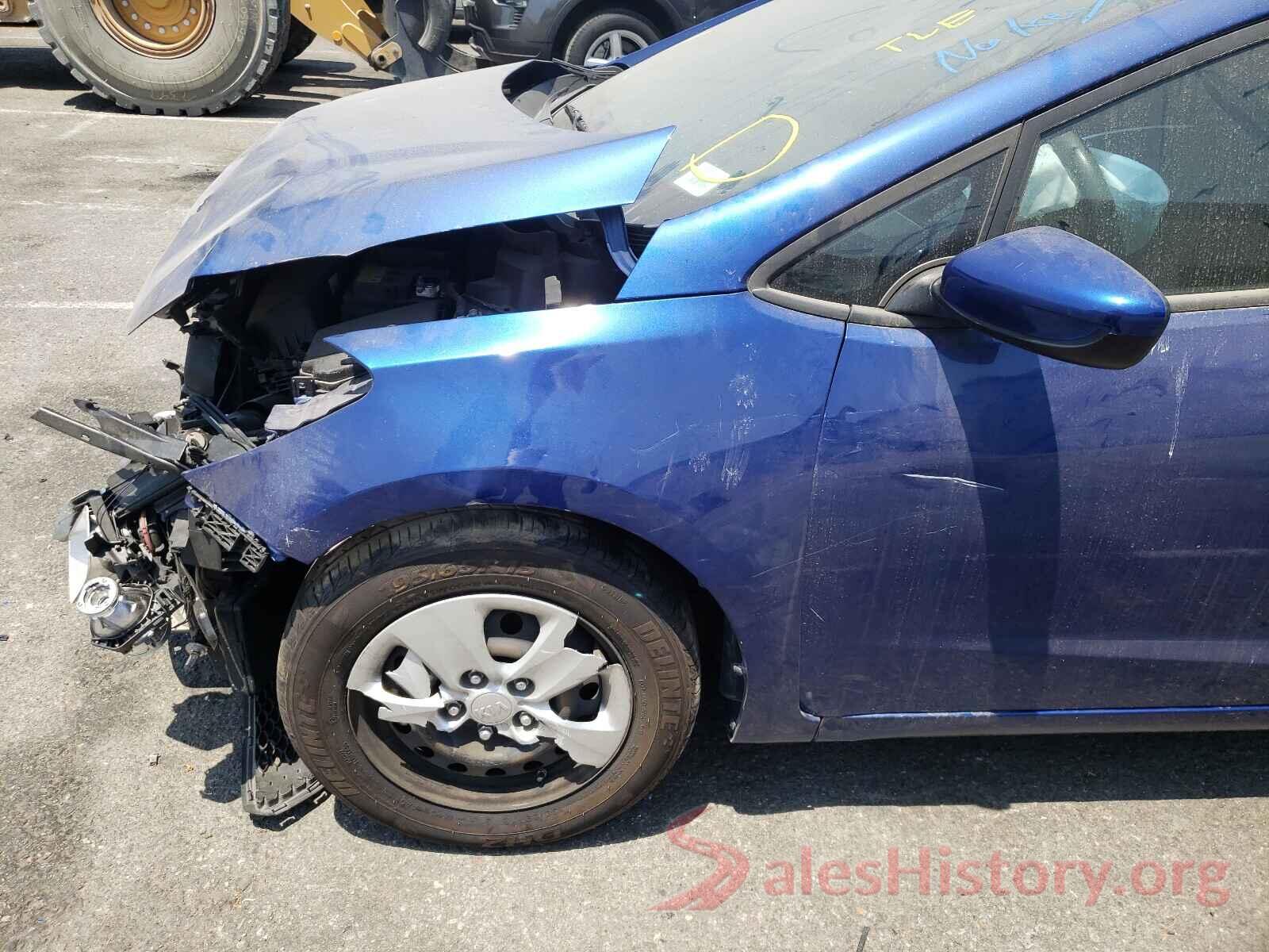 3KPFK4A79HE099105 2017 KIA FORTE