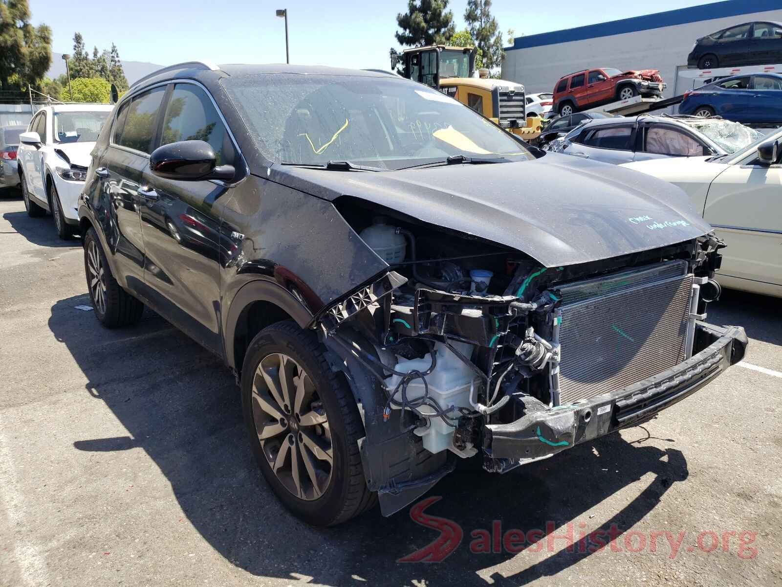 KNDPNCAC9H7154610 2017 KIA SPORTAGE