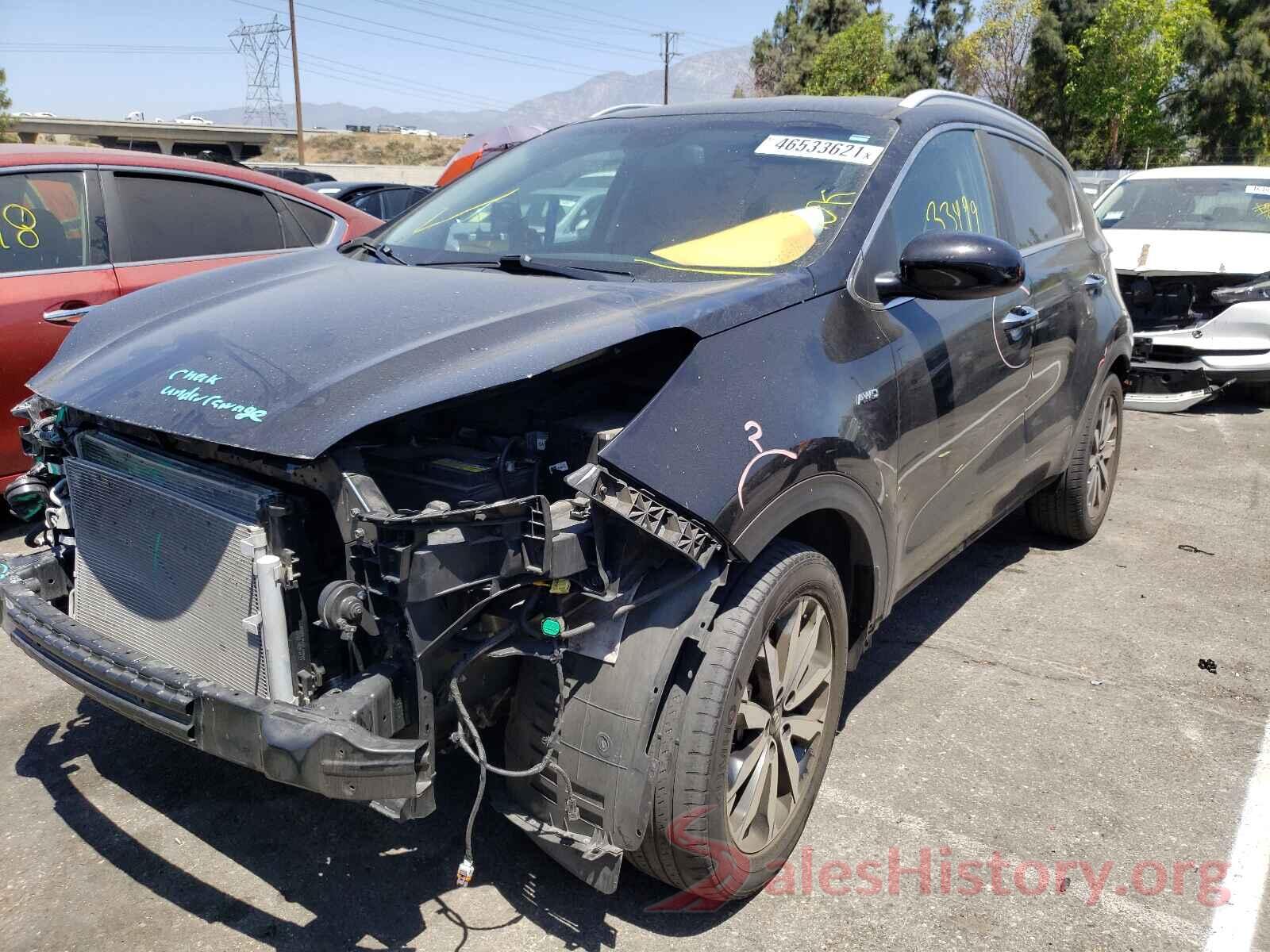 KNDPNCAC9H7154610 2017 KIA SPORTAGE