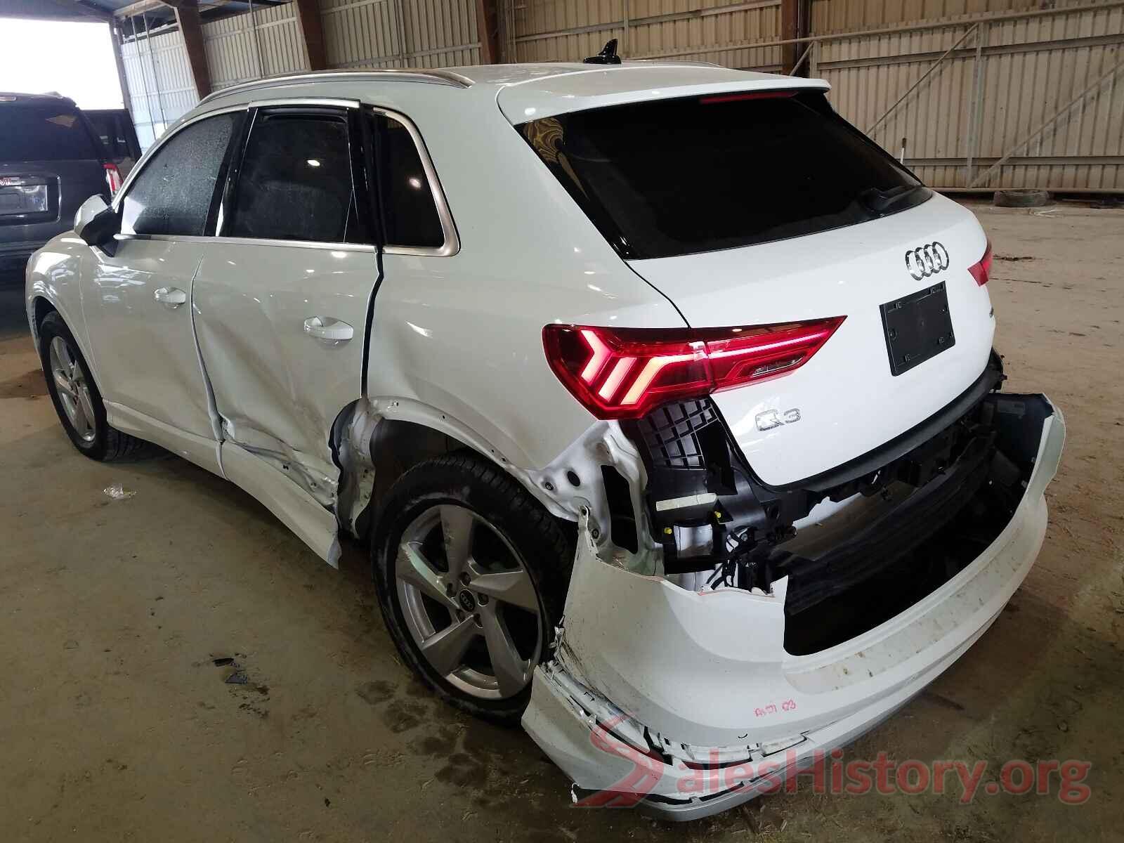 WA1AUCF35M1080336 2021 AUDI Q3