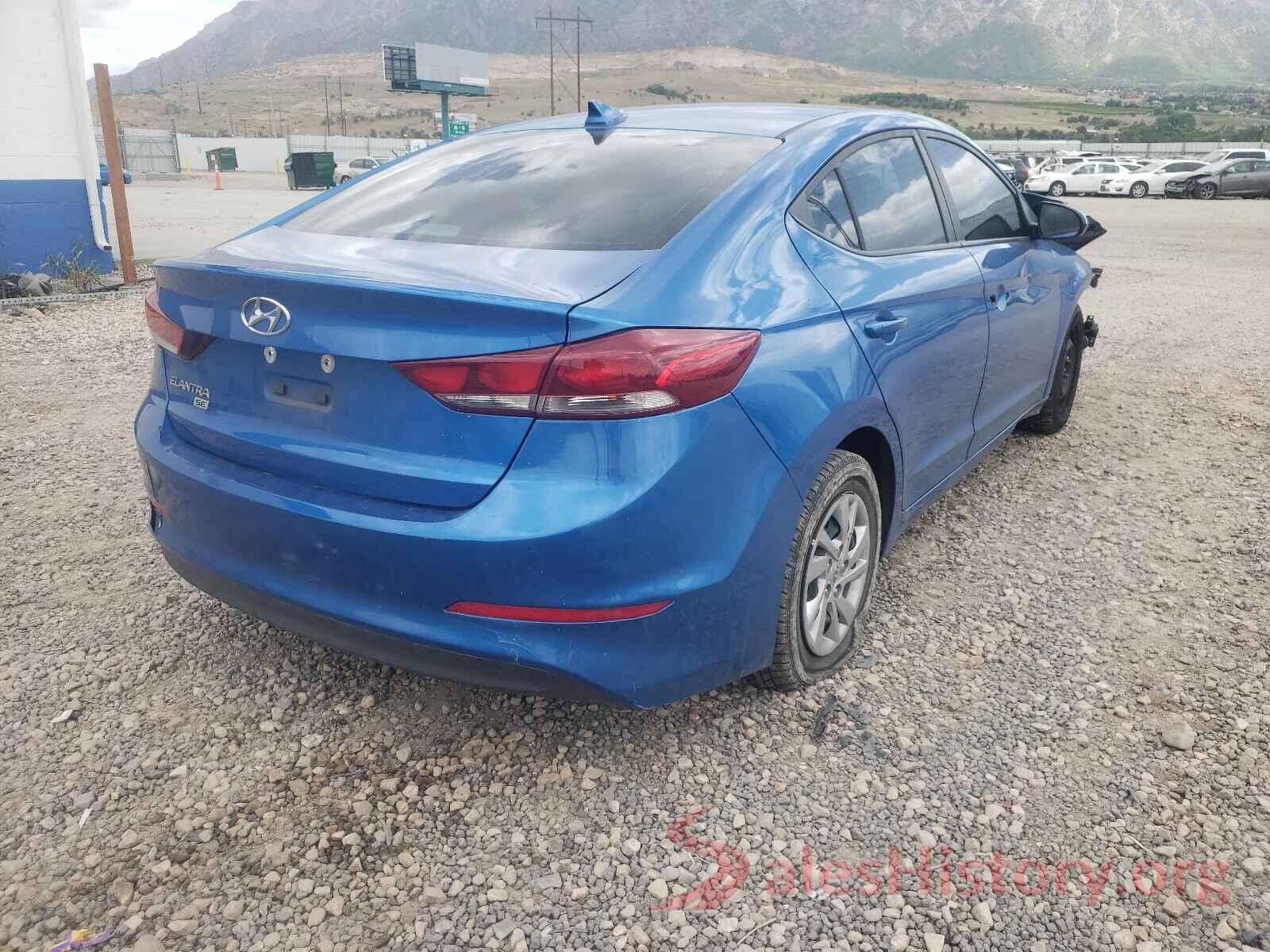 KMHD74LF4HU338800 2017 HYUNDAI ELANTRA