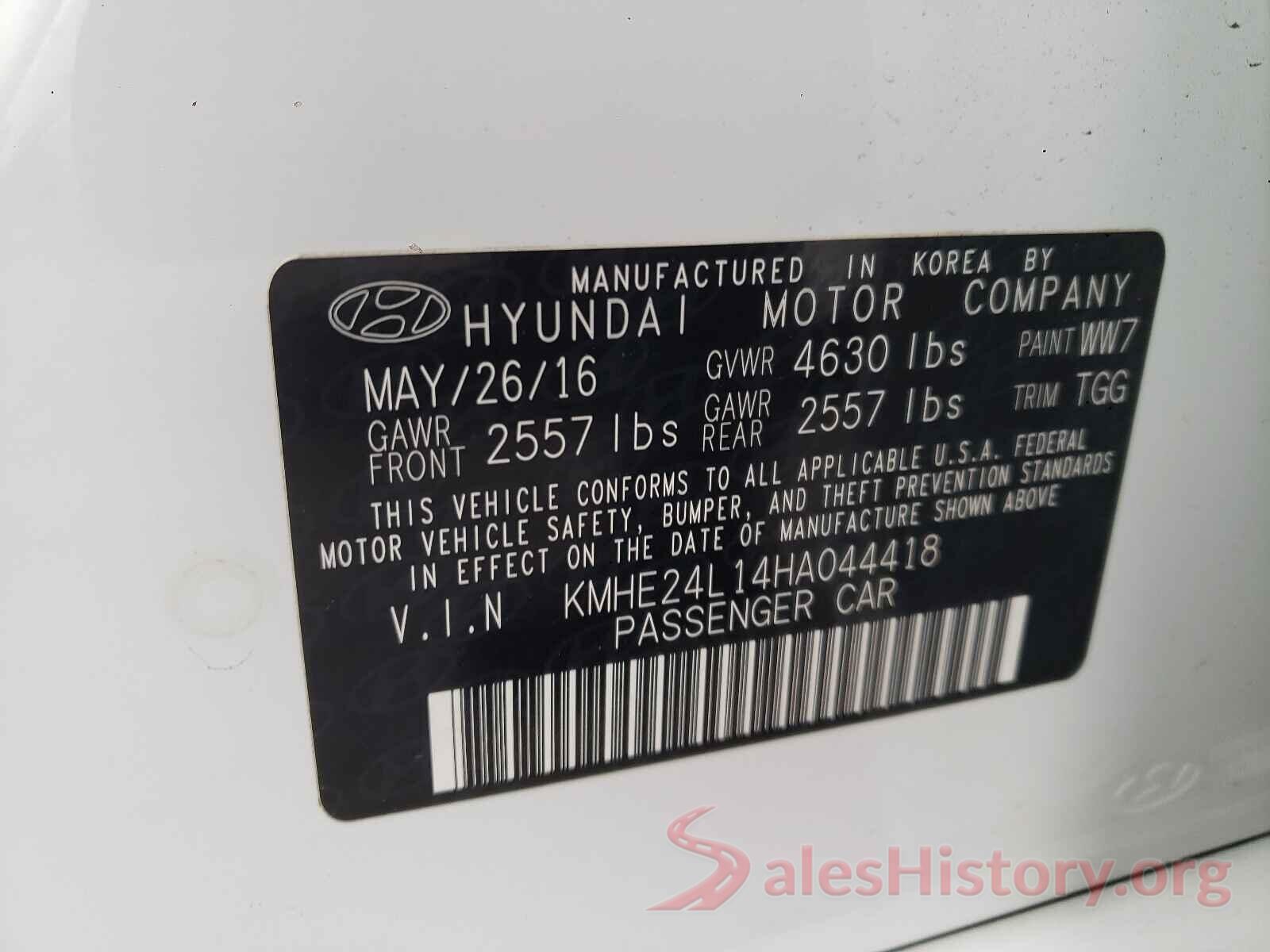 KMHE24L14HA044418 2017 HYUNDAI SONATA