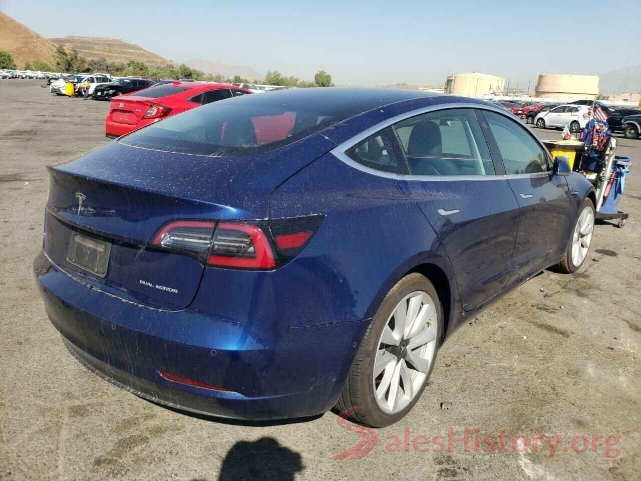 5YJ3E1EB4KF408570 2019 TESLA MODEL 3