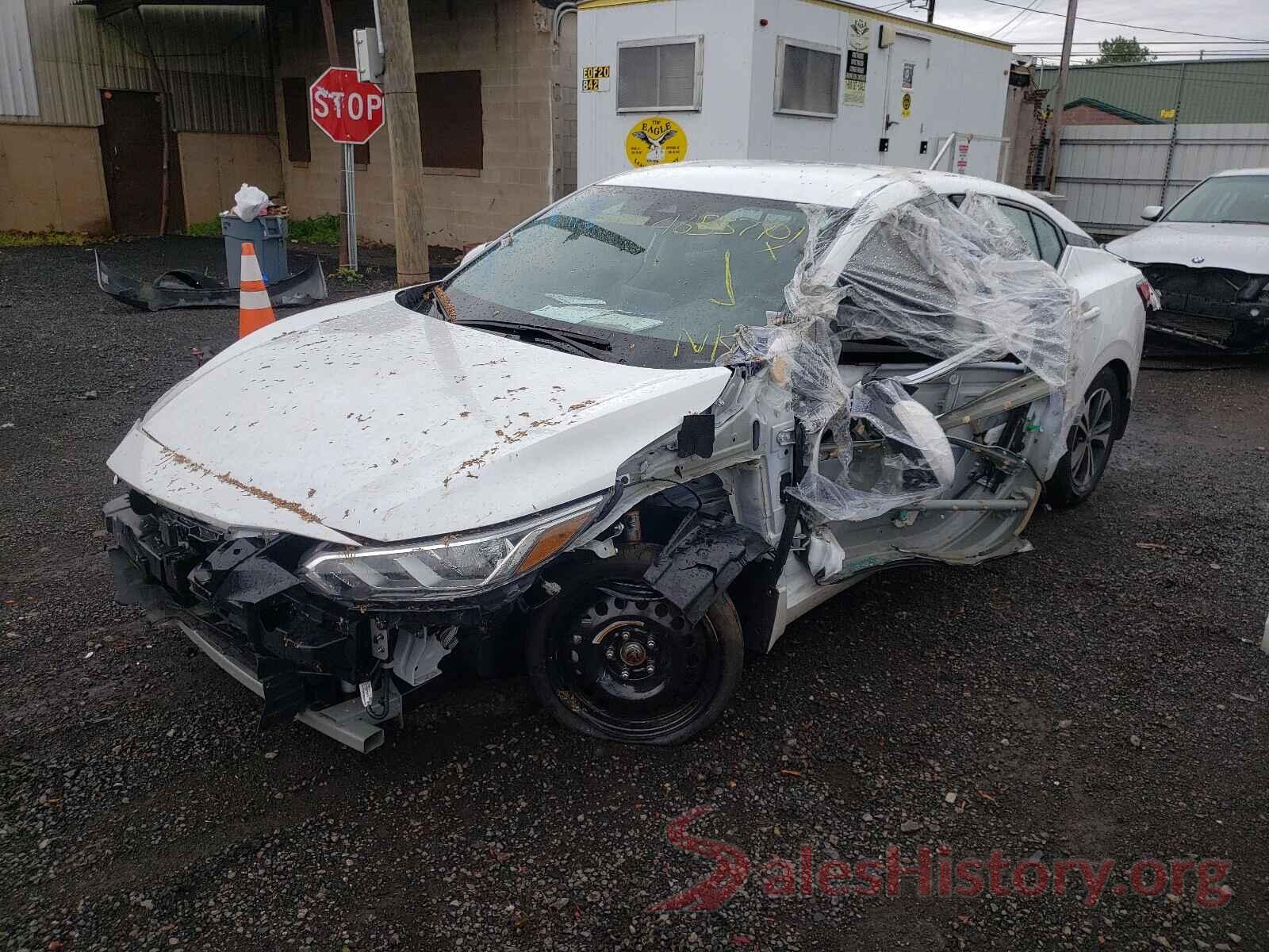 3N1AB8CV7LY225677 2020 NISSAN SENTRA