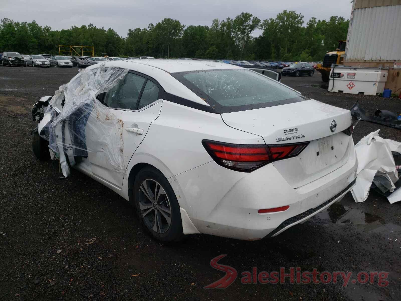 3N1AB8CV7LY225677 2020 NISSAN SENTRA