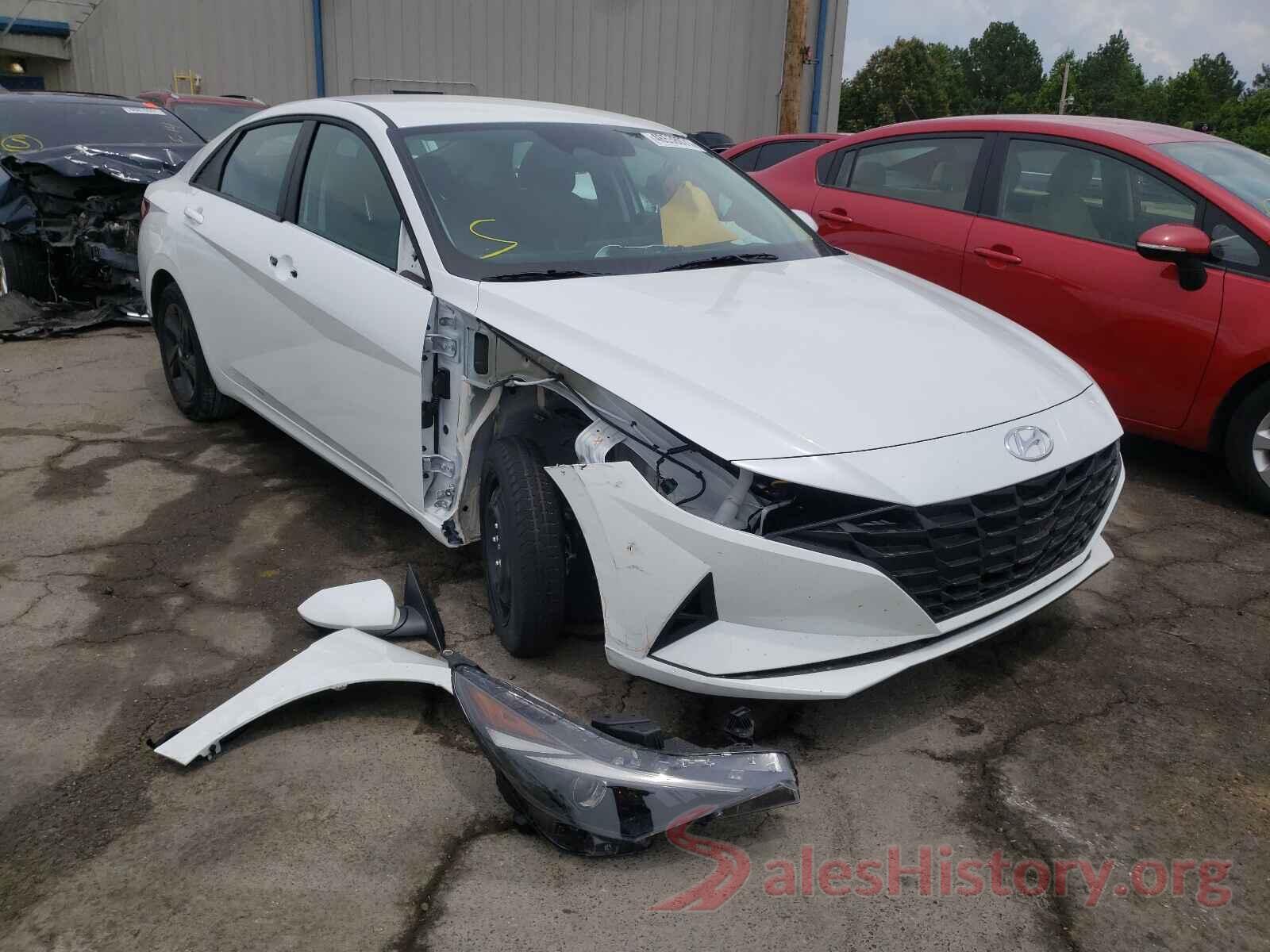 5NPLM4AG4MH044970 2021 HYUNDAI ELANTRA