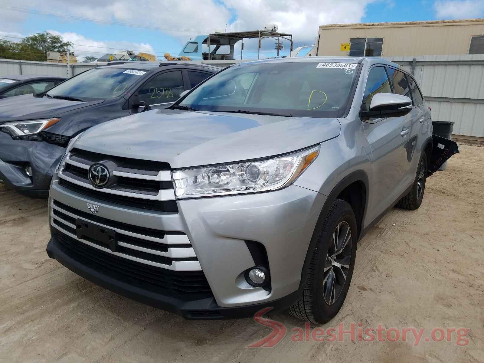 5TDZZRFH0KS314052 2019 TOYOTA HIGHLANDER