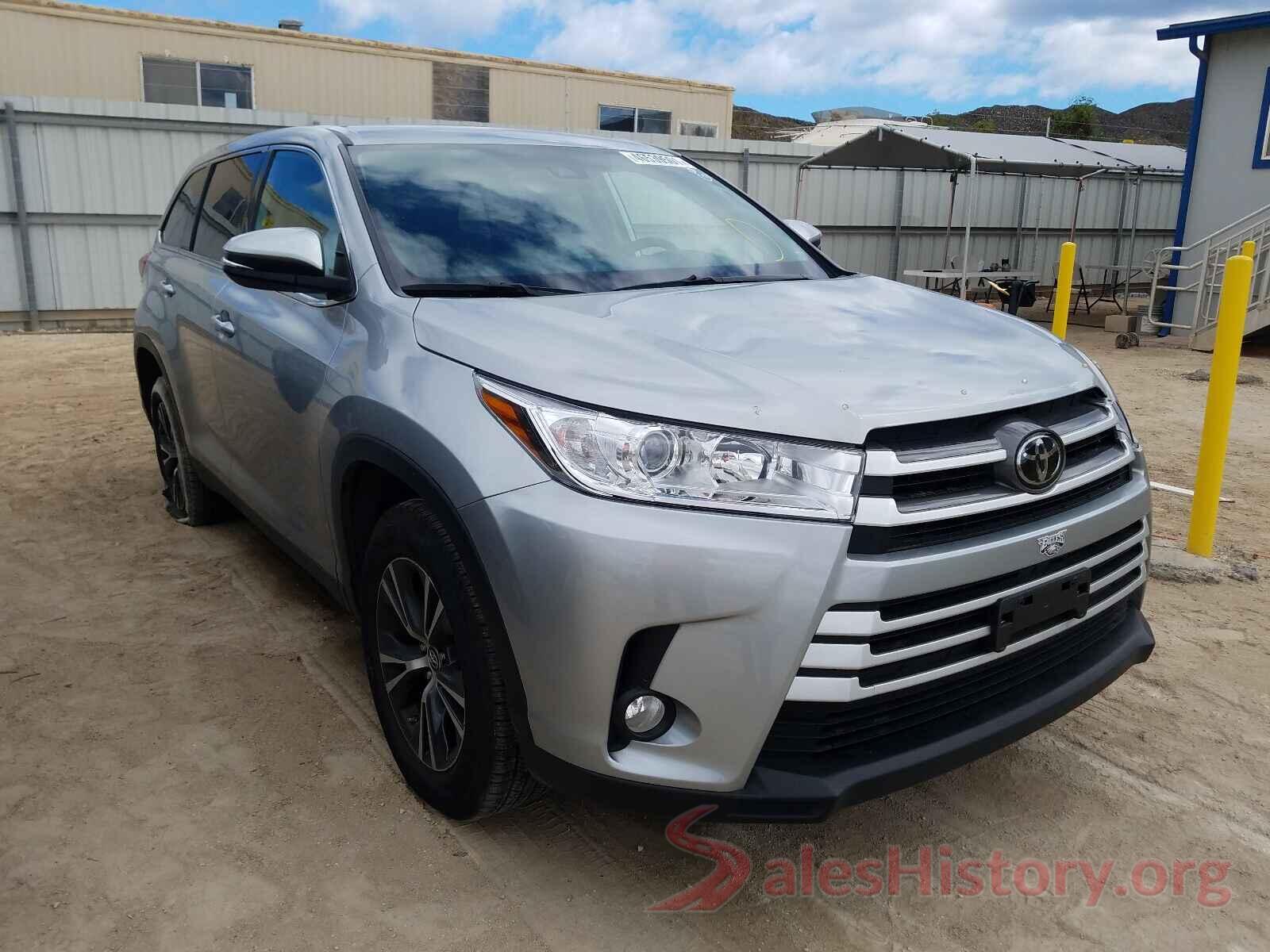 5TDZZRFH0KS314052 2019 TOYOTA HIGHLANDER