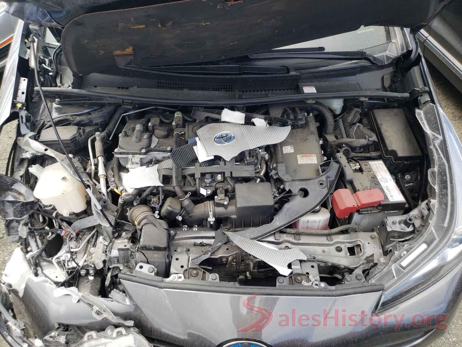 JTDKARFU5K3087996 2019 TOYOTA PRIUS