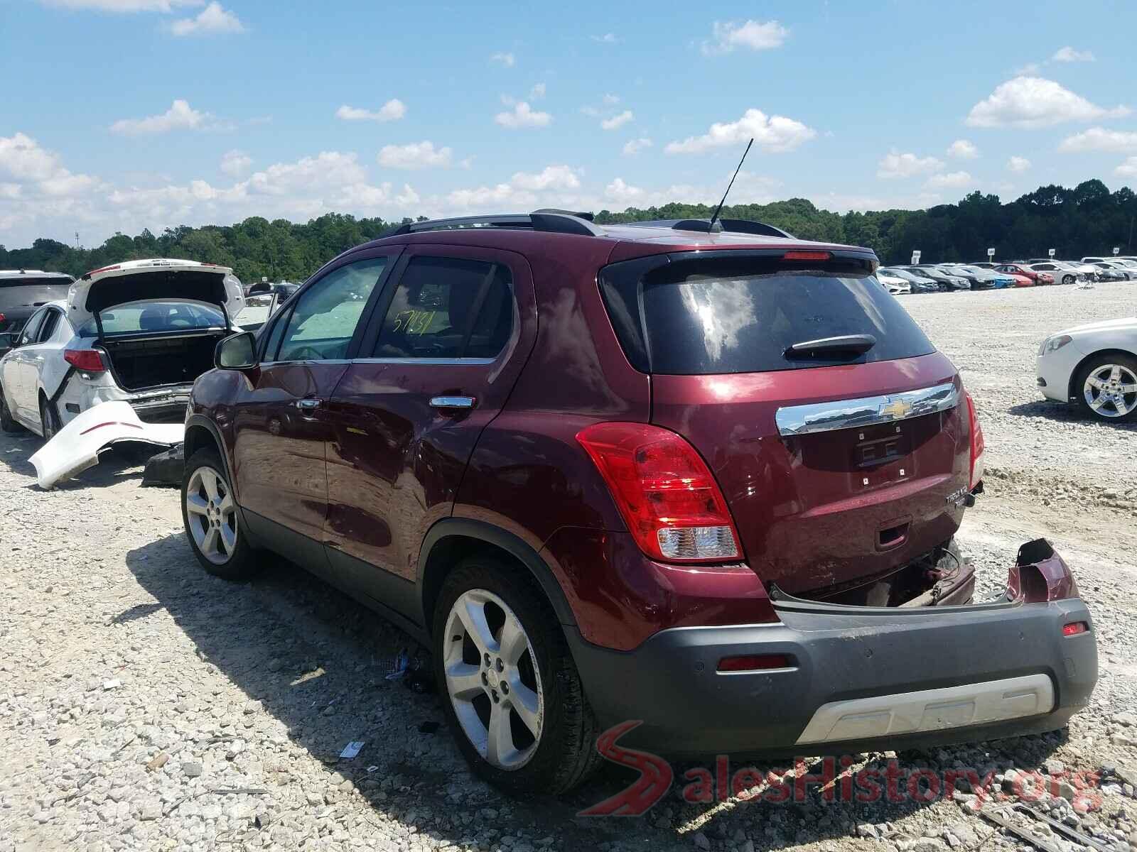 3GNCJRSB2GL189459 2016 CHEVROLET TRAX