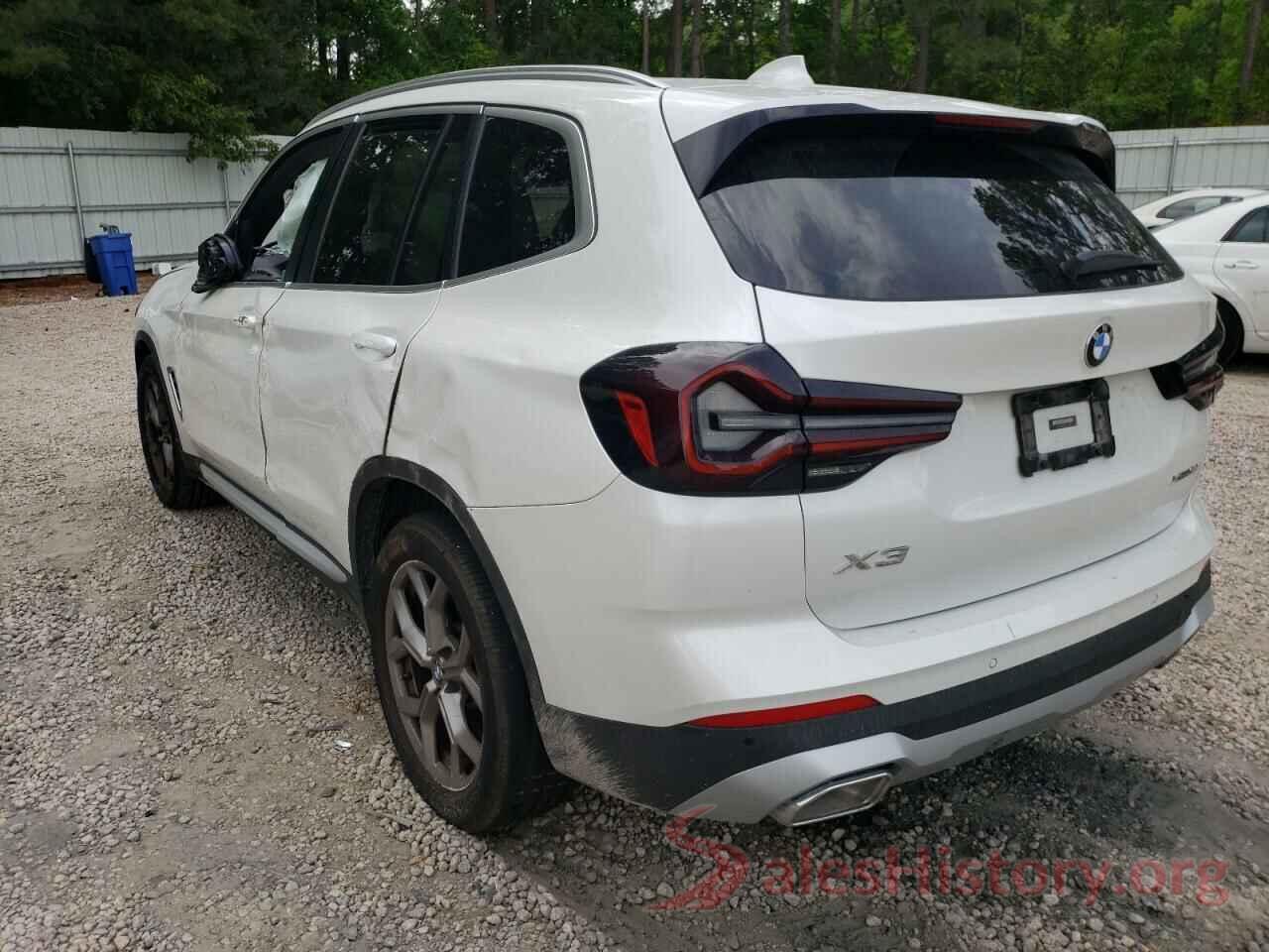 5UX53DP06N9J31624 2022 BMW X3