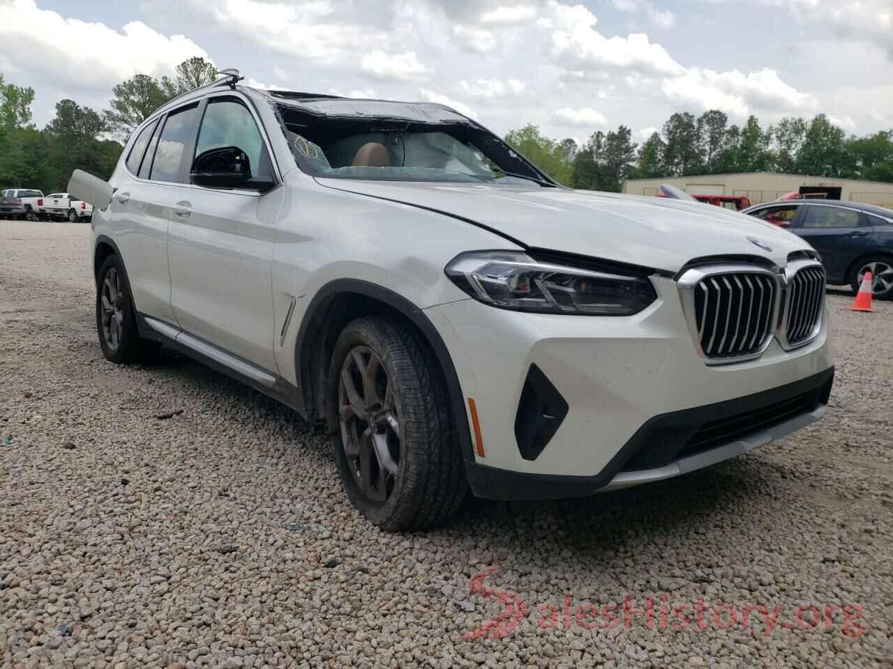 5UX53DP06N9J31624 2022 BMW X3