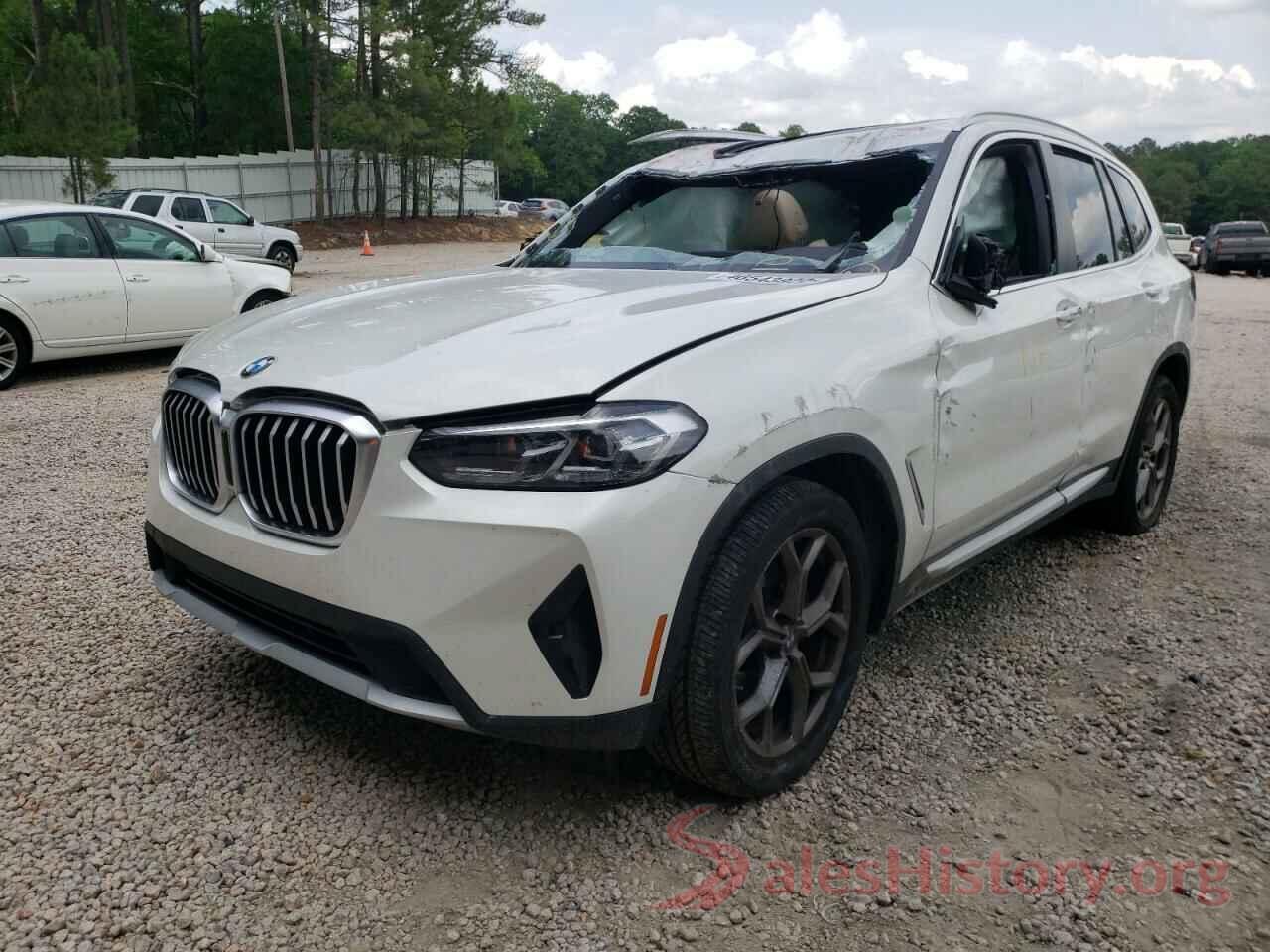 5UX53DP06N9J31624 2022 BMW X3