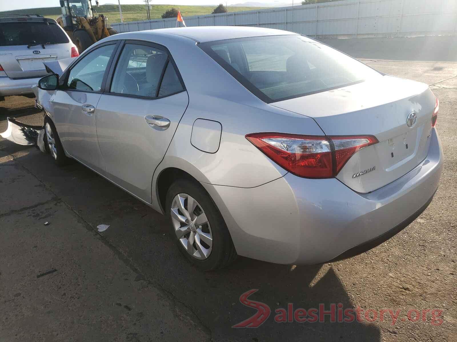 5YFBURHE7GP466672 2016 TOYOTA COROLLA