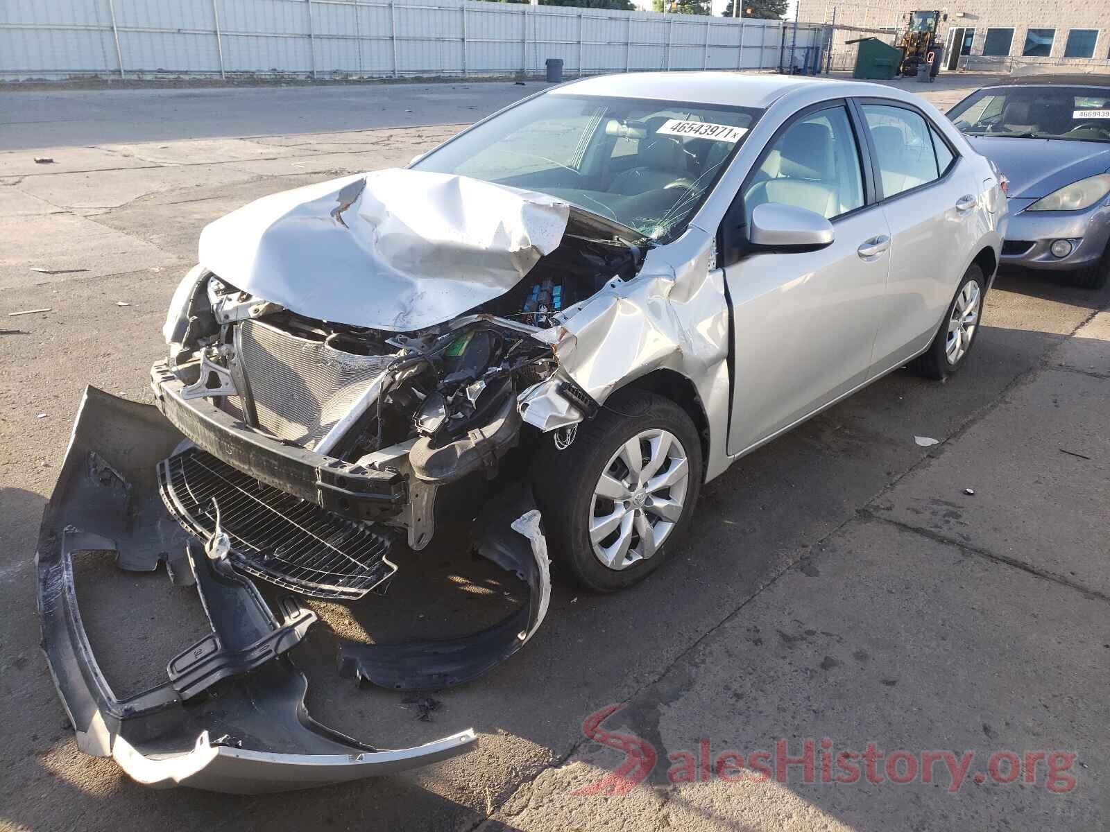 5YFBURHE7GP466672 2016 TOYOTA COROLLA