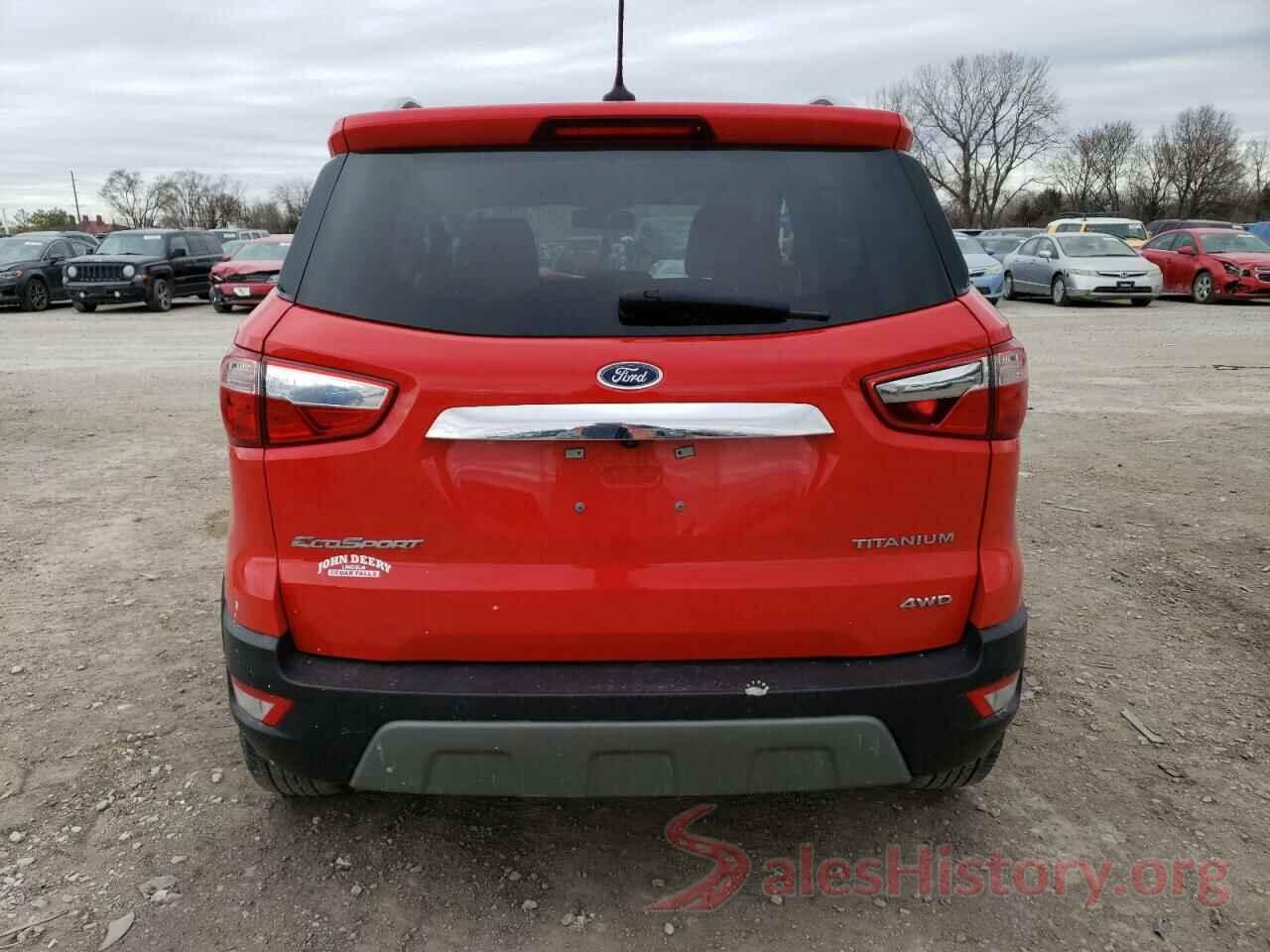 MAJ6S3KLXKC309916 2019 FORD ECOSPORT