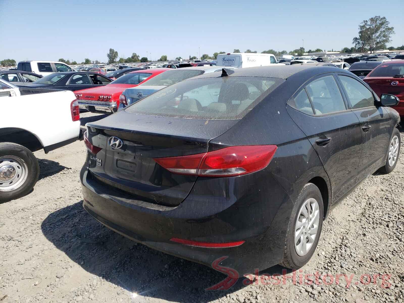 5NPD74LF0HH162309 2017 HYUNDAI ELANTRA