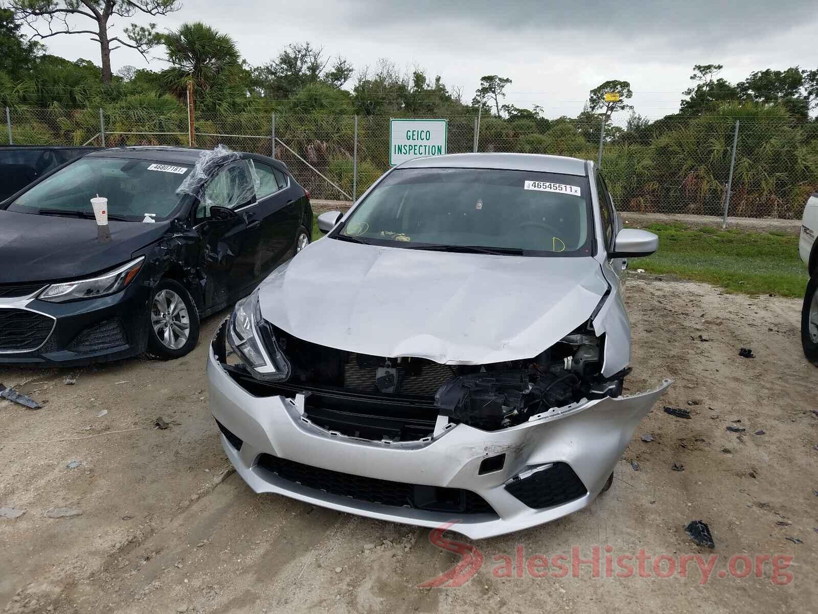 3N1AB7AP1KY241628 2019 NISSAN SENTRA