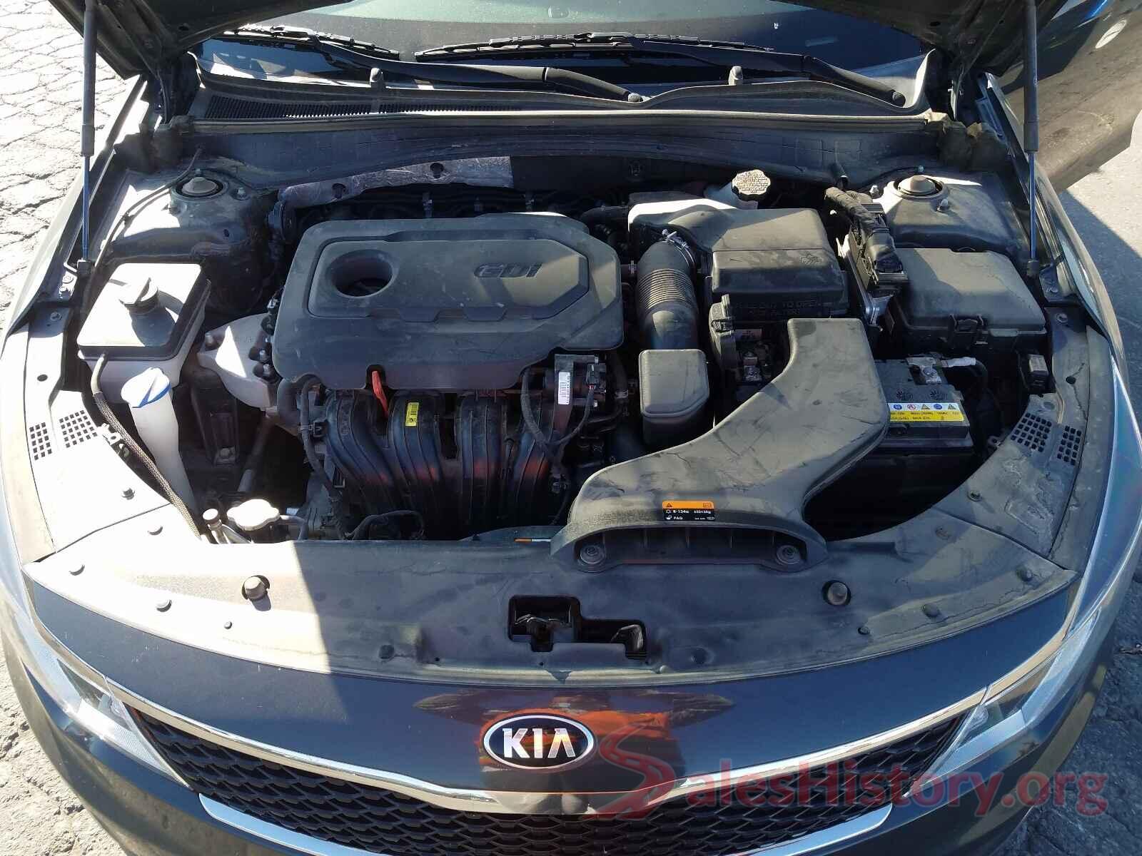 KNAGT4L32G5084433 2016 KIA OPTIMA