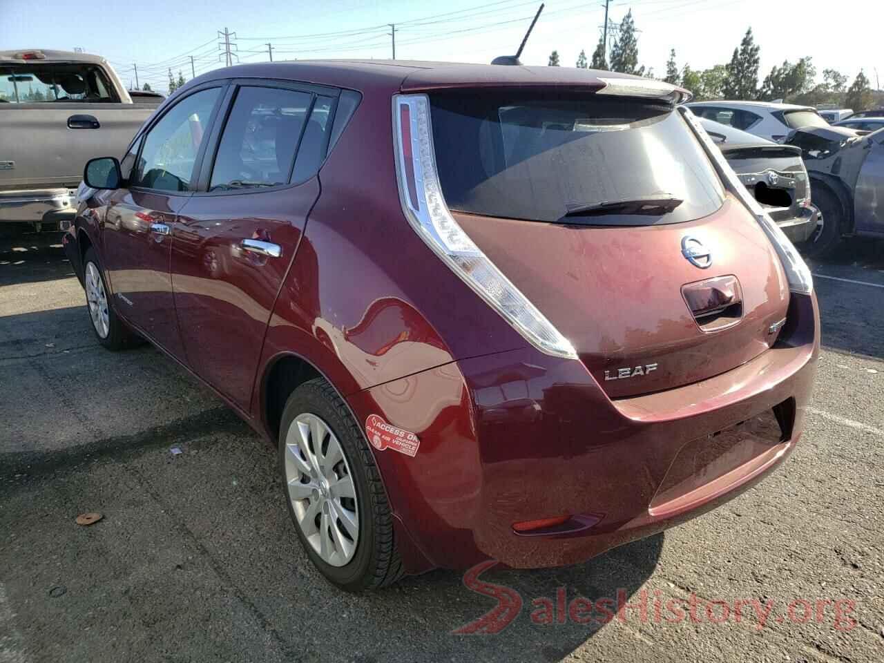 1N4BZ0CP6HC306157 2017 NISSAN LEAF