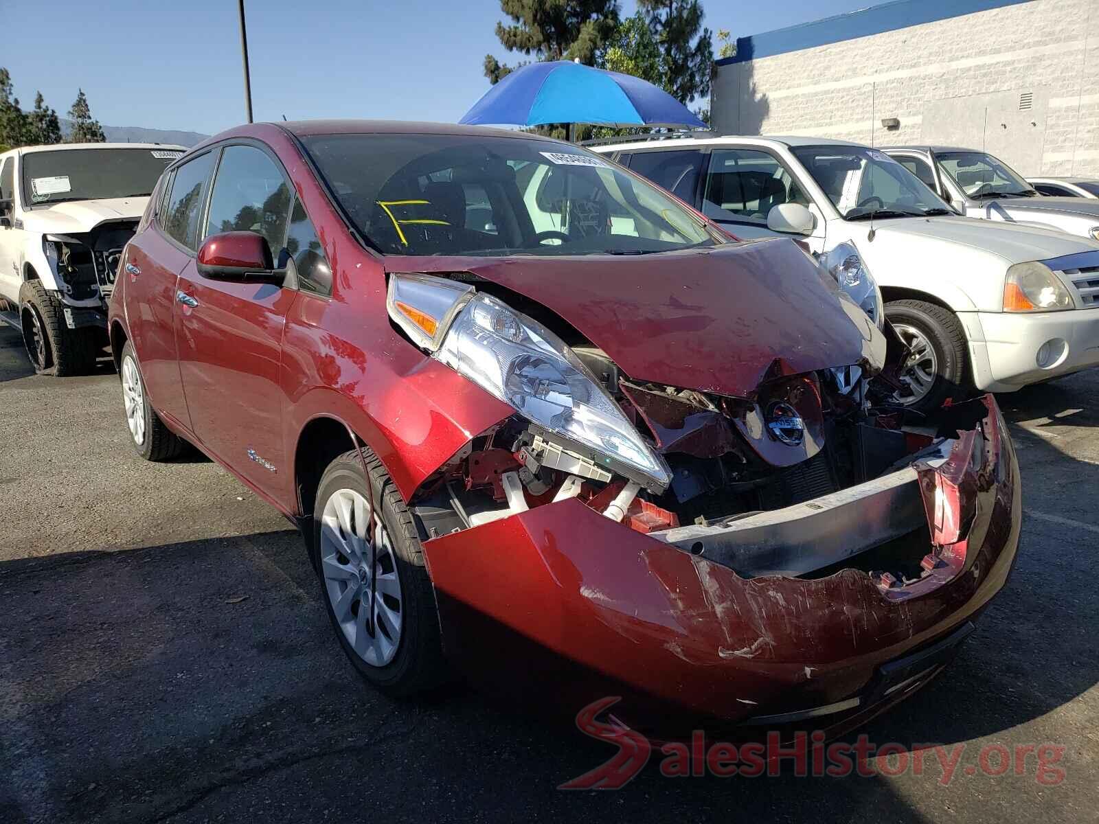 1N4BZ0CP6HC306157 2017 NISSAN LEAF