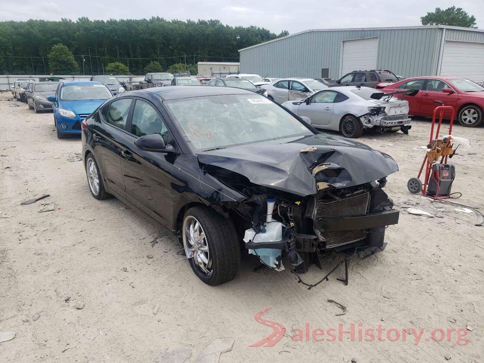 KMHD74LF1HU078145 2017 HYUNDAI ELANTRA